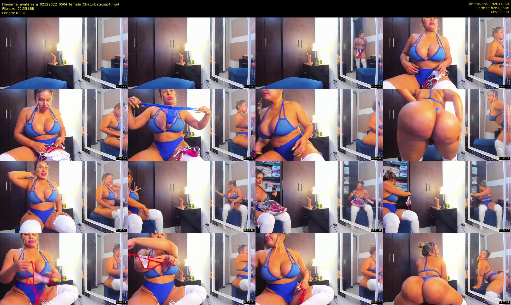 avaferrera — 4 minute Chaturbate female cam show recording, 1080p, Dec 2, 2022