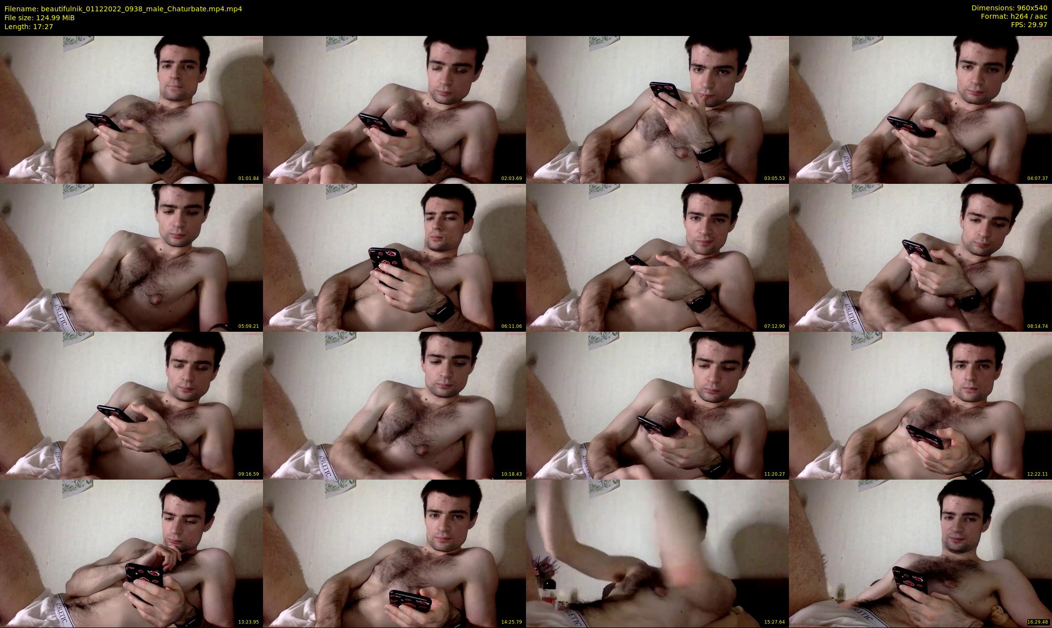 beautifulnik — 18 minute Chaturbate male cam show recording, 480p, Dec 1, 2022