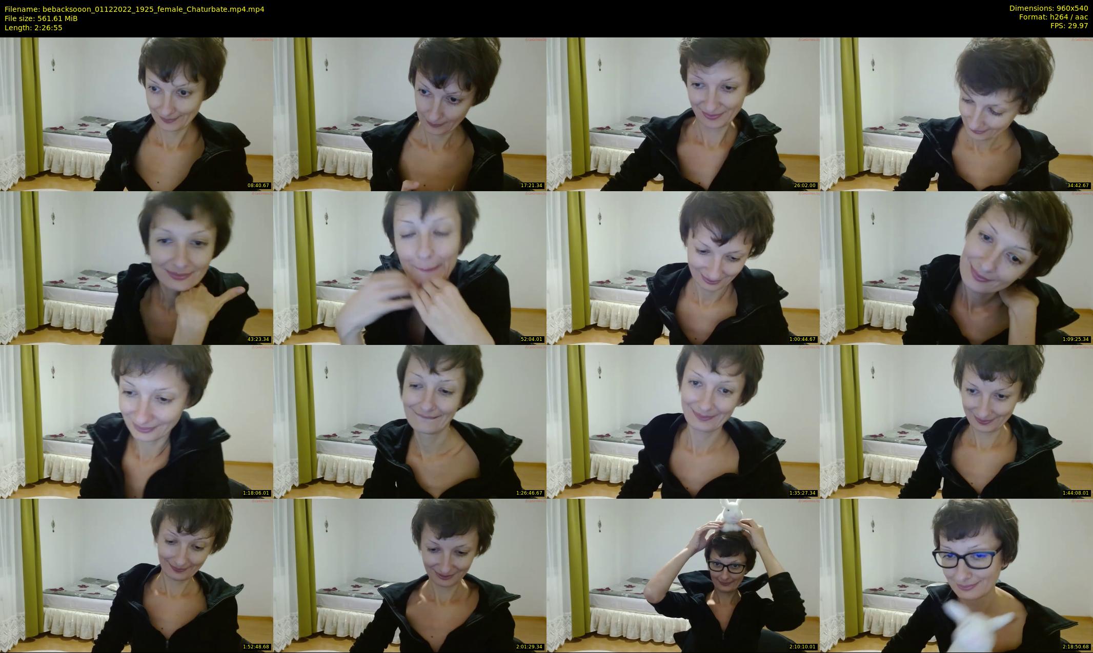 bebacksooon — 147 minute Chaturbate female cam show recording, 480p, Dec 1, 2022
