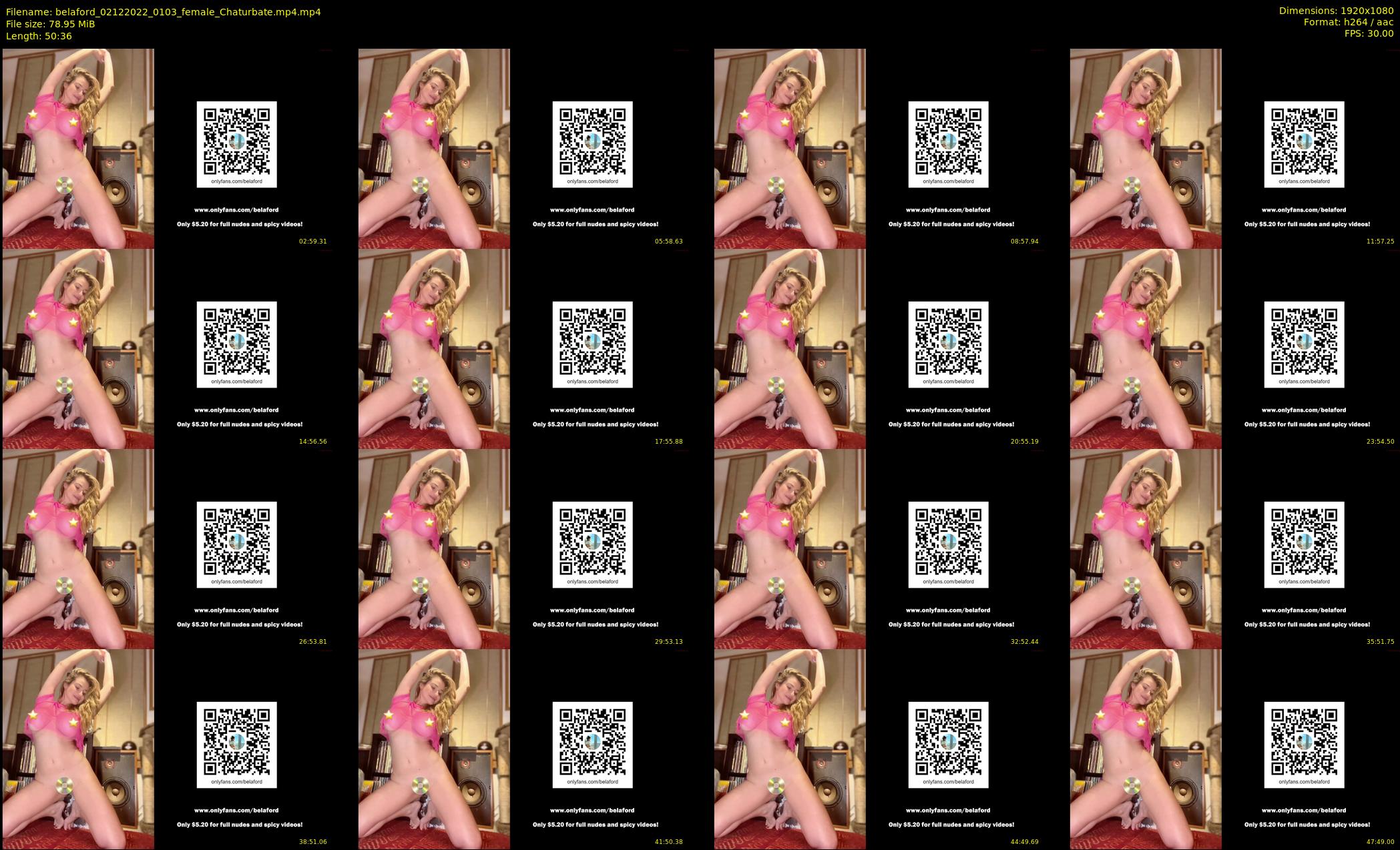 belaford — 51 minute Chaturbate female cam show recording, 1080p, Dec 2, 2022
