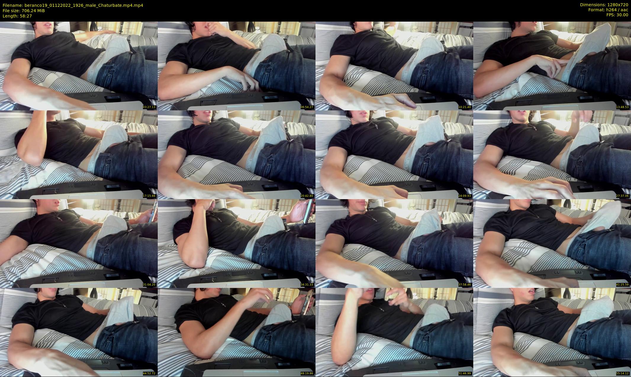 beranco19 — 59 minute Chaturbate male cam show recording, 720p, Dec 1, 2022