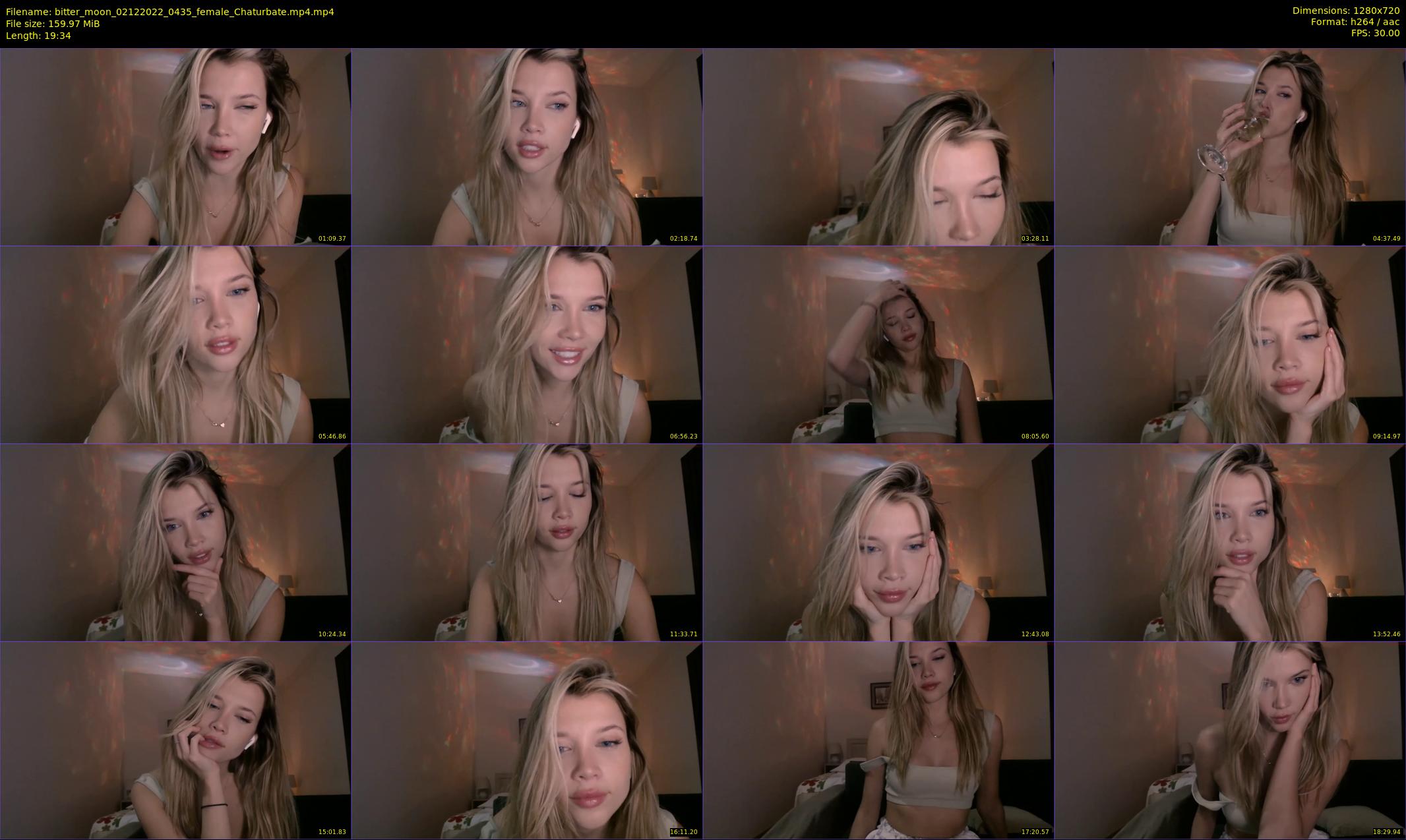 bitter_moon — 20 minute Chaturbate female cam show recording, 720p, Dec 2, 2022