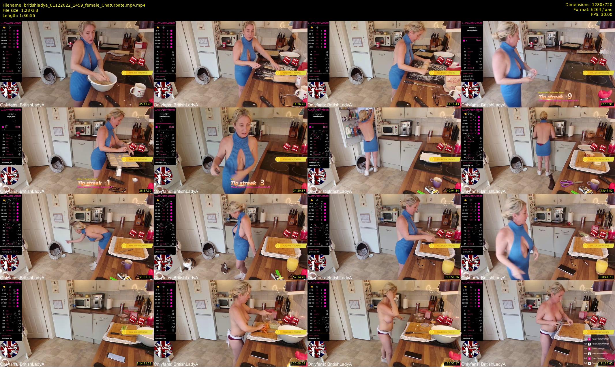 britishladya — 97 minute Chaturbate female cam show recording, 720p, Dec 1, 2022