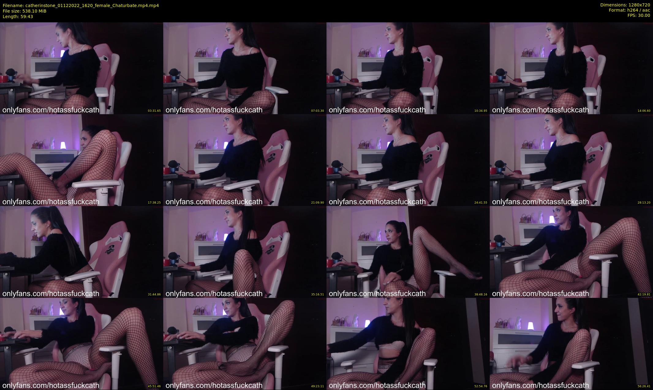 catherinstone — 60 minute Chaturbate female cam show recording, 720p, Dec 1, 2022