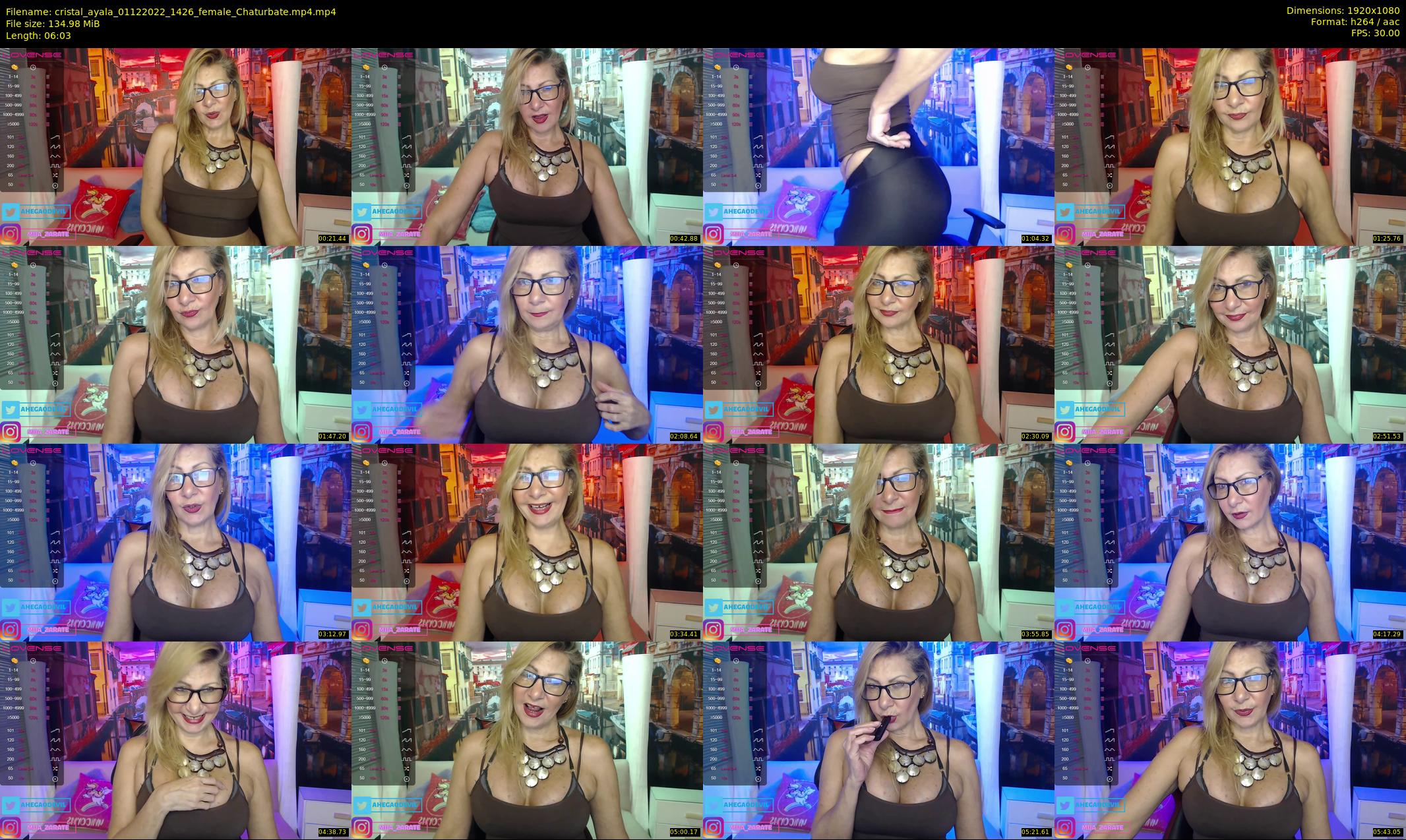 cristal_ayala — 7 minute Chaturbate female cam show recording, 1080p, Dec 1, 2022