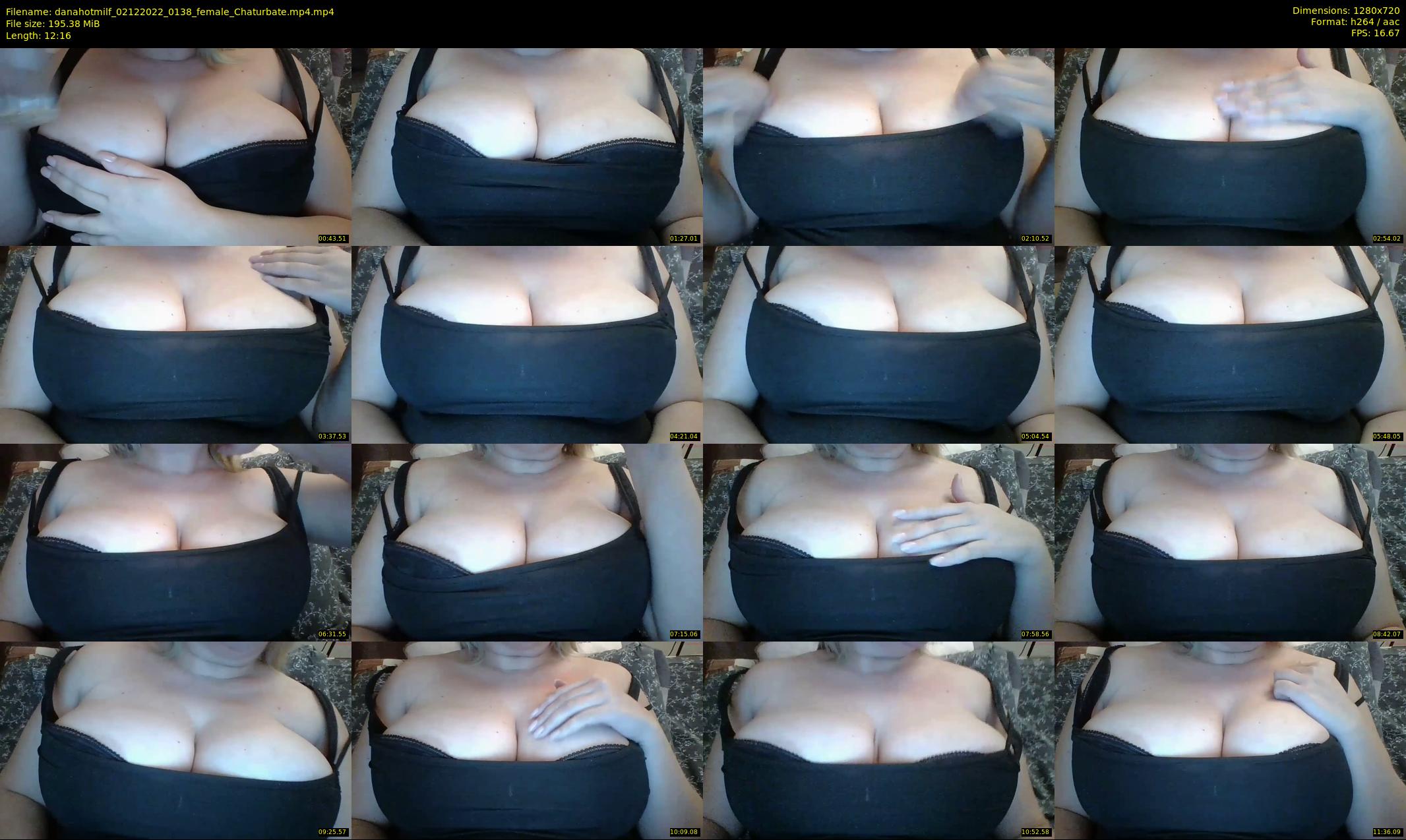 danahotmilf — 13 minute Chaturbate female cam show recording, 720p, Dec 2, 2022
