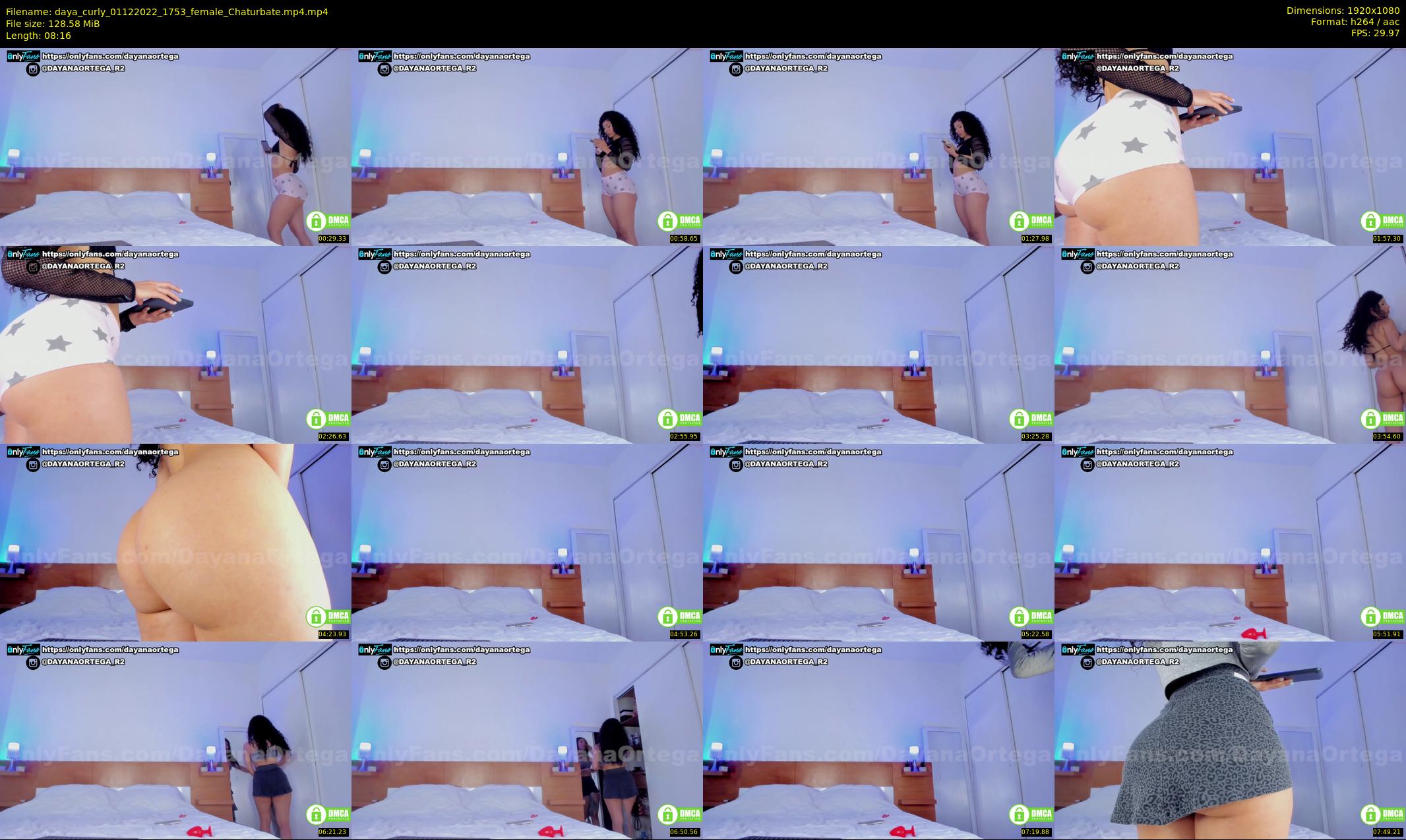 daya_curly — 9 minute Chaturbate female cam show recording, 1080p, Dec 1, 2022