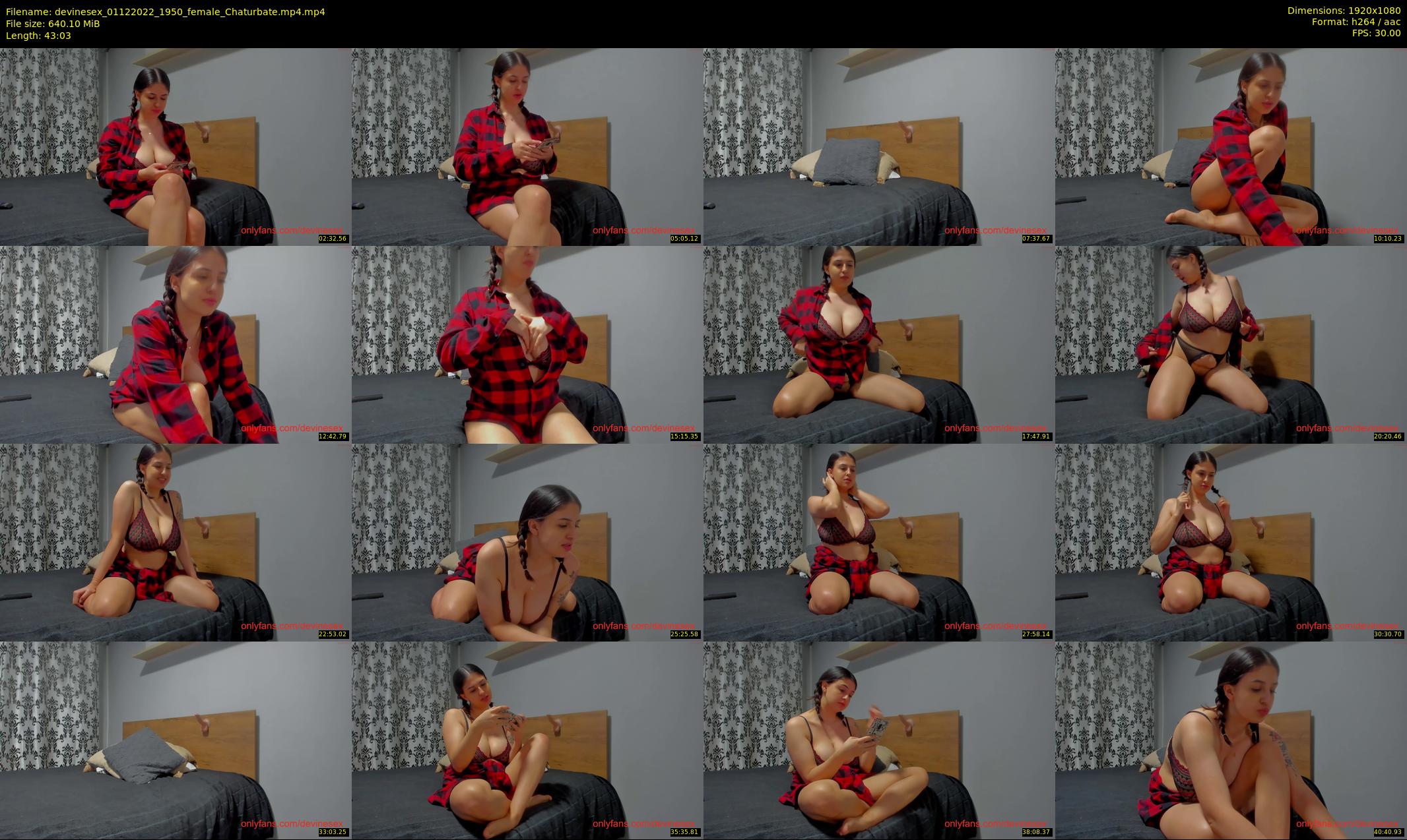 devinesex — 44 minute Chaturbate female cam show recording, 1080p, Dec 1, 2022