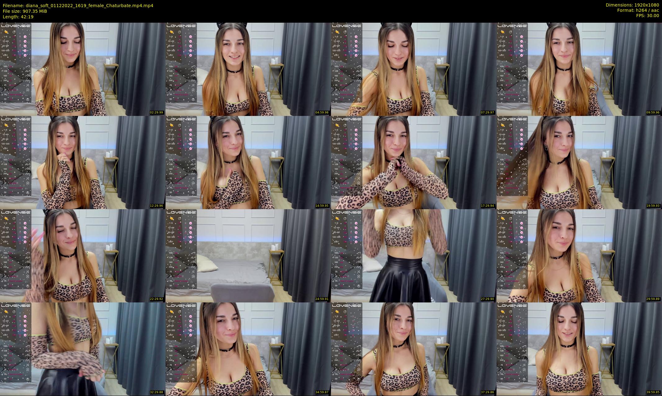 diana_soft — 43 minute Chaturbate female cam show recording, 1080p, Dec 1, 2022