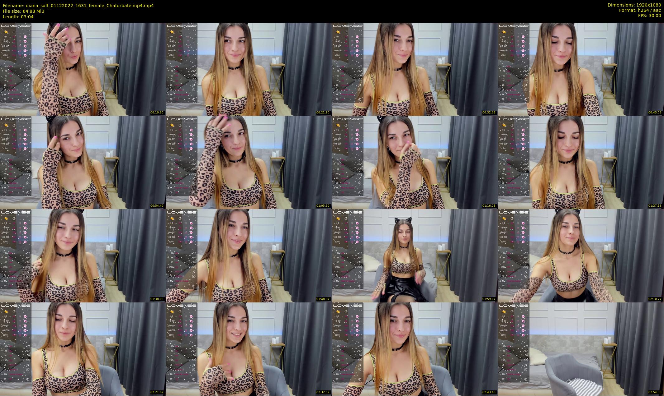 diana_soft — 4 minute Chaturbate female cam show recording, 1080p, Dec 1, 2022