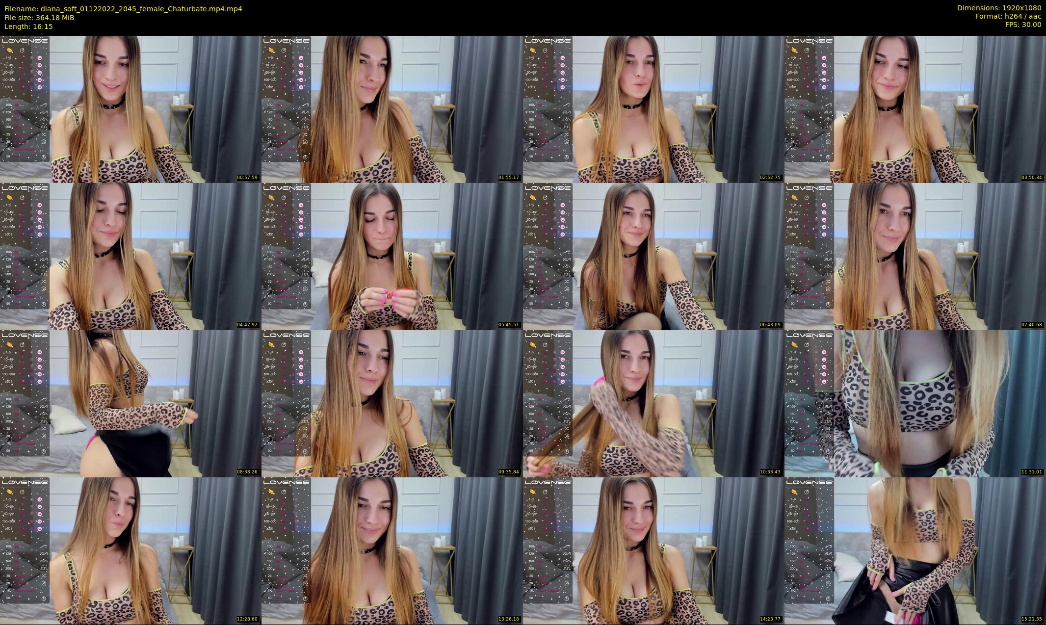 diana_soft — 17 minute Chaturbate female cam show recording, 1080p, Dec 1, 2022
