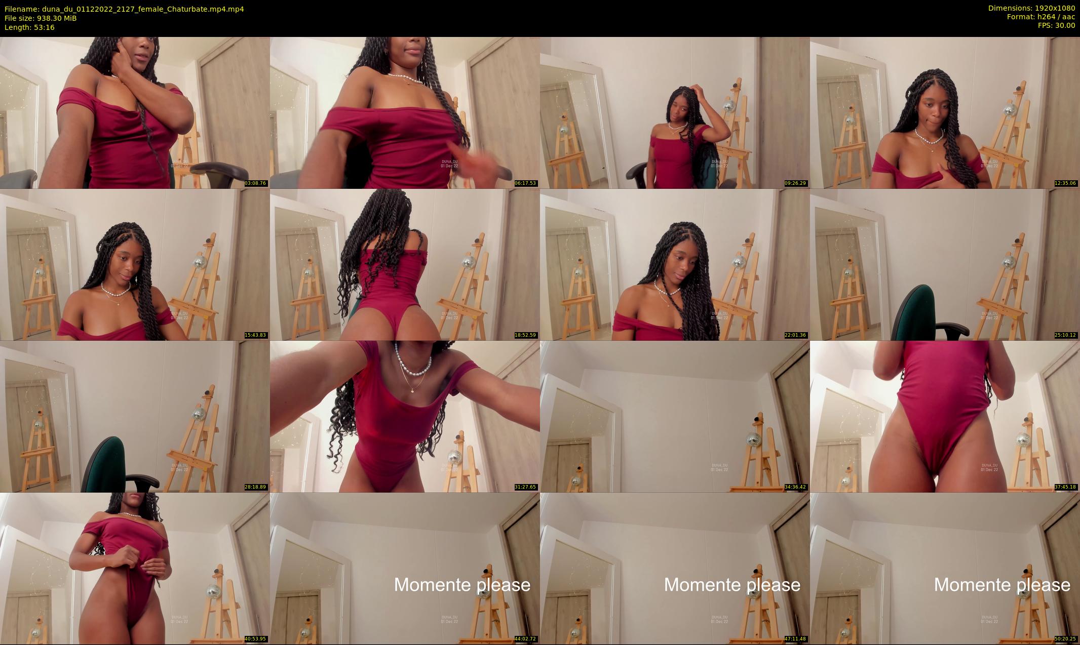 duna_du — 54 minute Chaturbate female cam show recording, 1080p, Dec 1, 2022