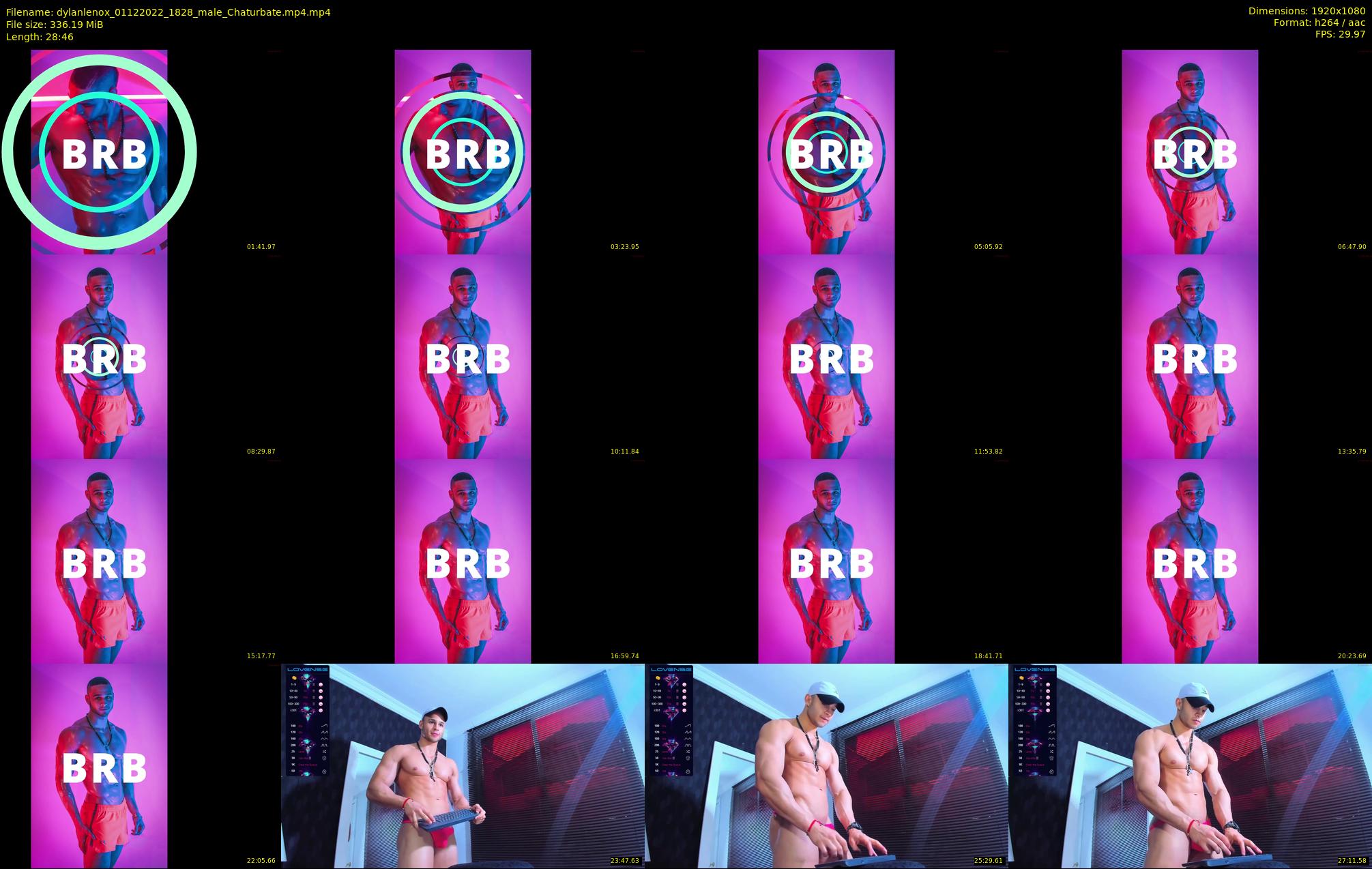 dylanlenox — 29 minute Chaturbate male cam show recording, 1080p, Dec 1, 2022