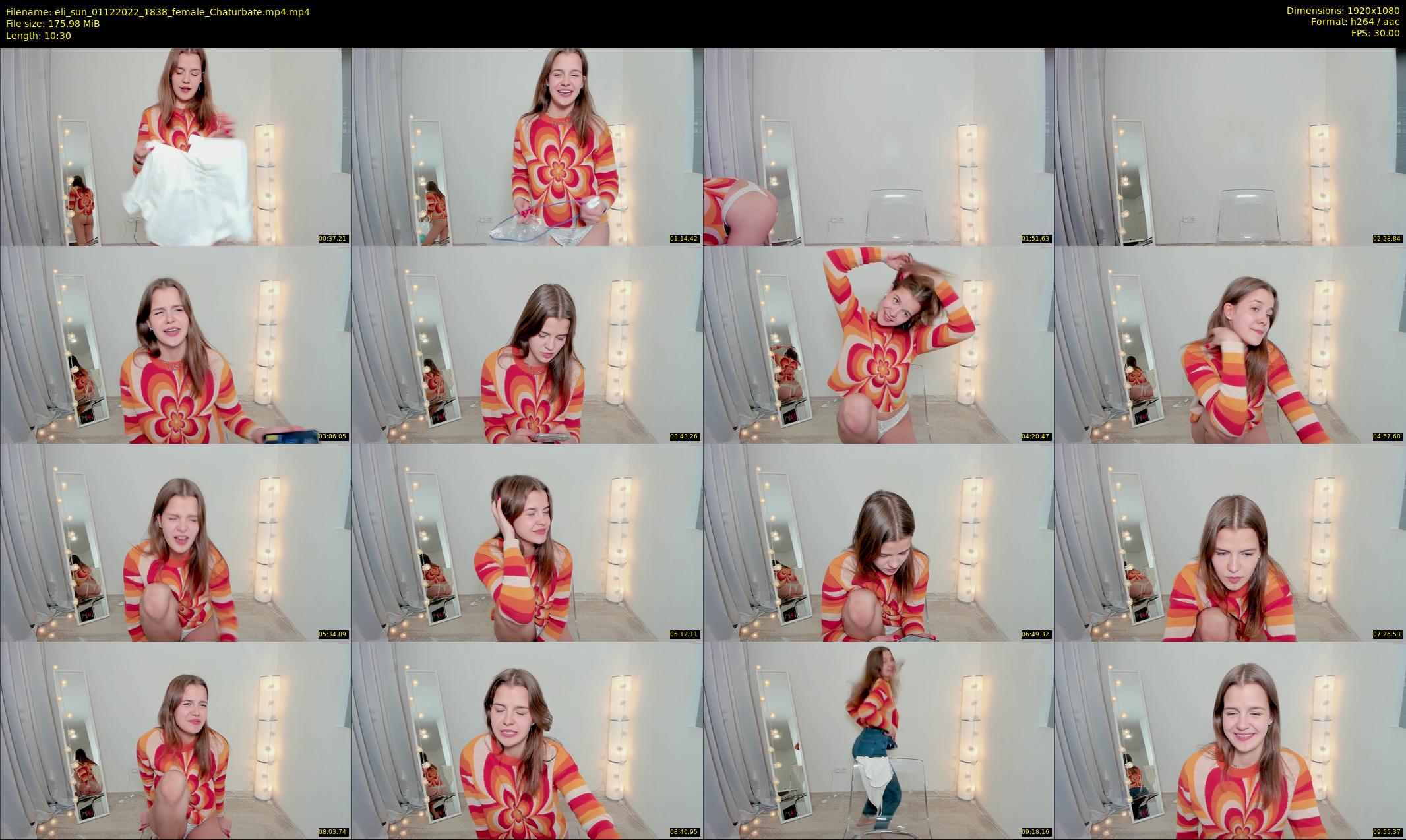 eli_sun — 11 minute Chaturbate female cam show recording, 1080p, Dec 1, 2022