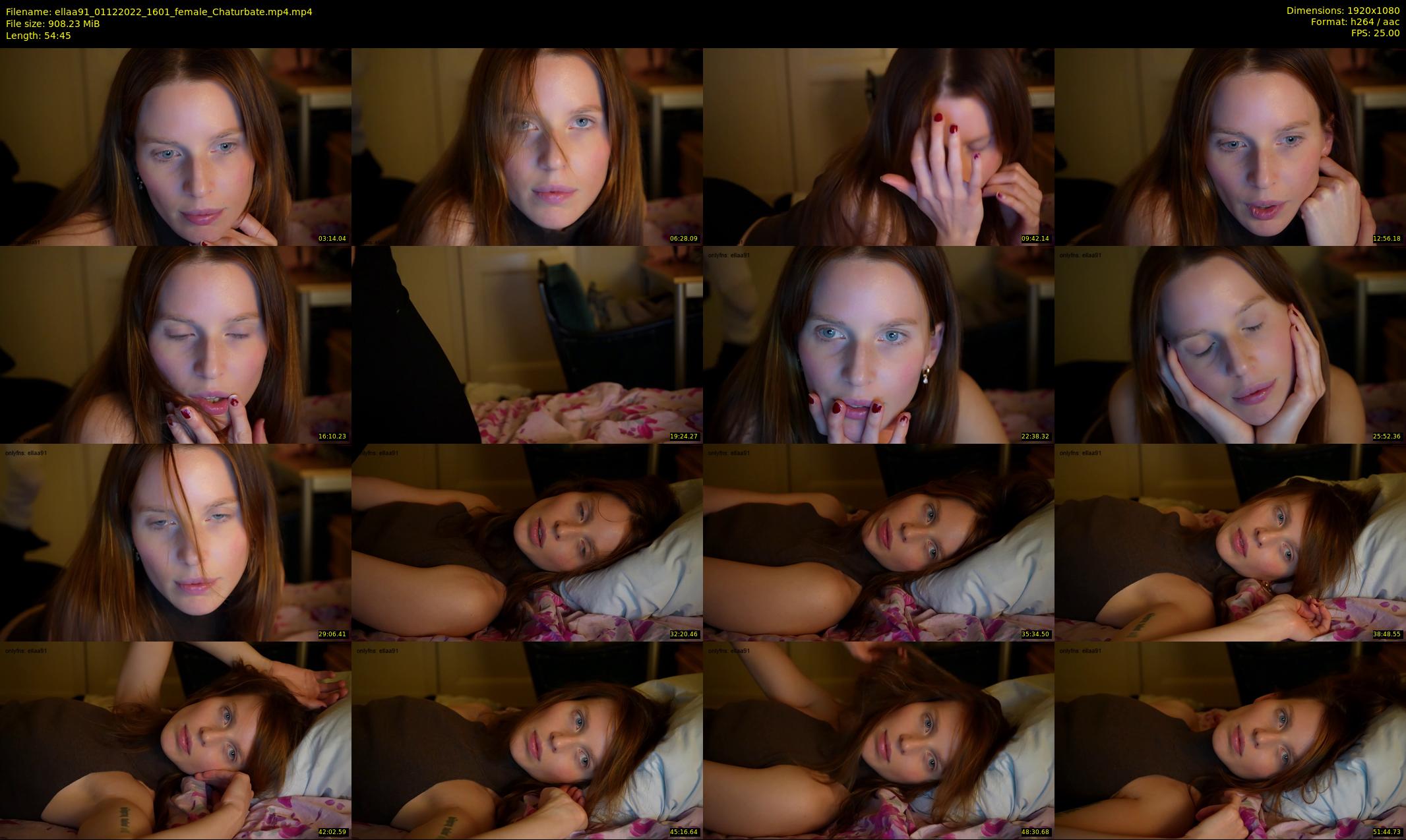 ellaa91 — 55 minute Chaturbate female cam show recording, 1080p, Dec 1, 2022