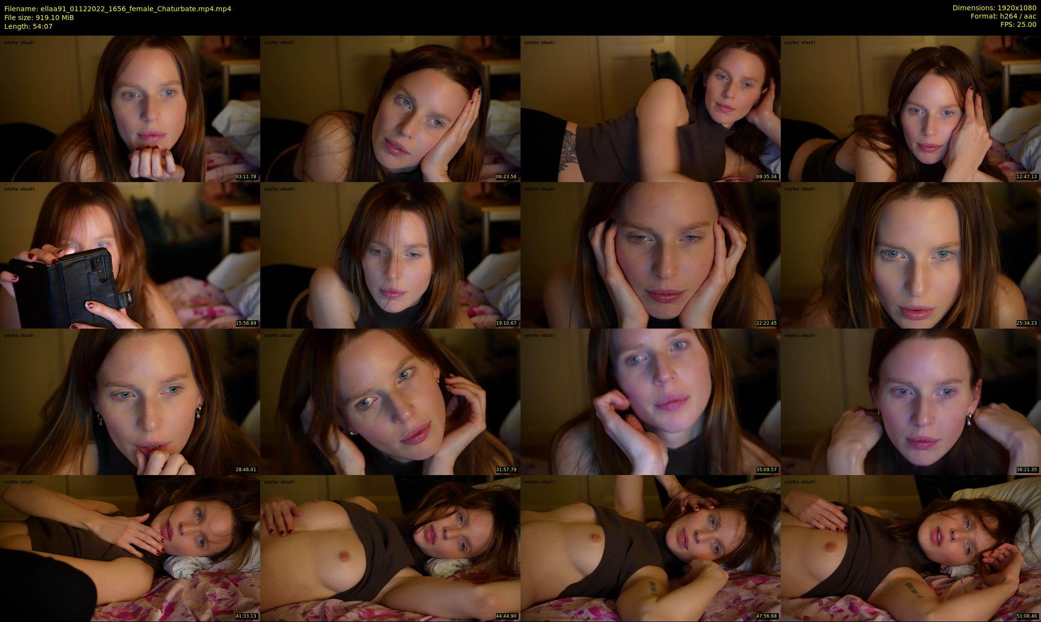 ellaa91 — 55 minute Chaturbate female cam show recording, 1080p, Dec 1, 2022