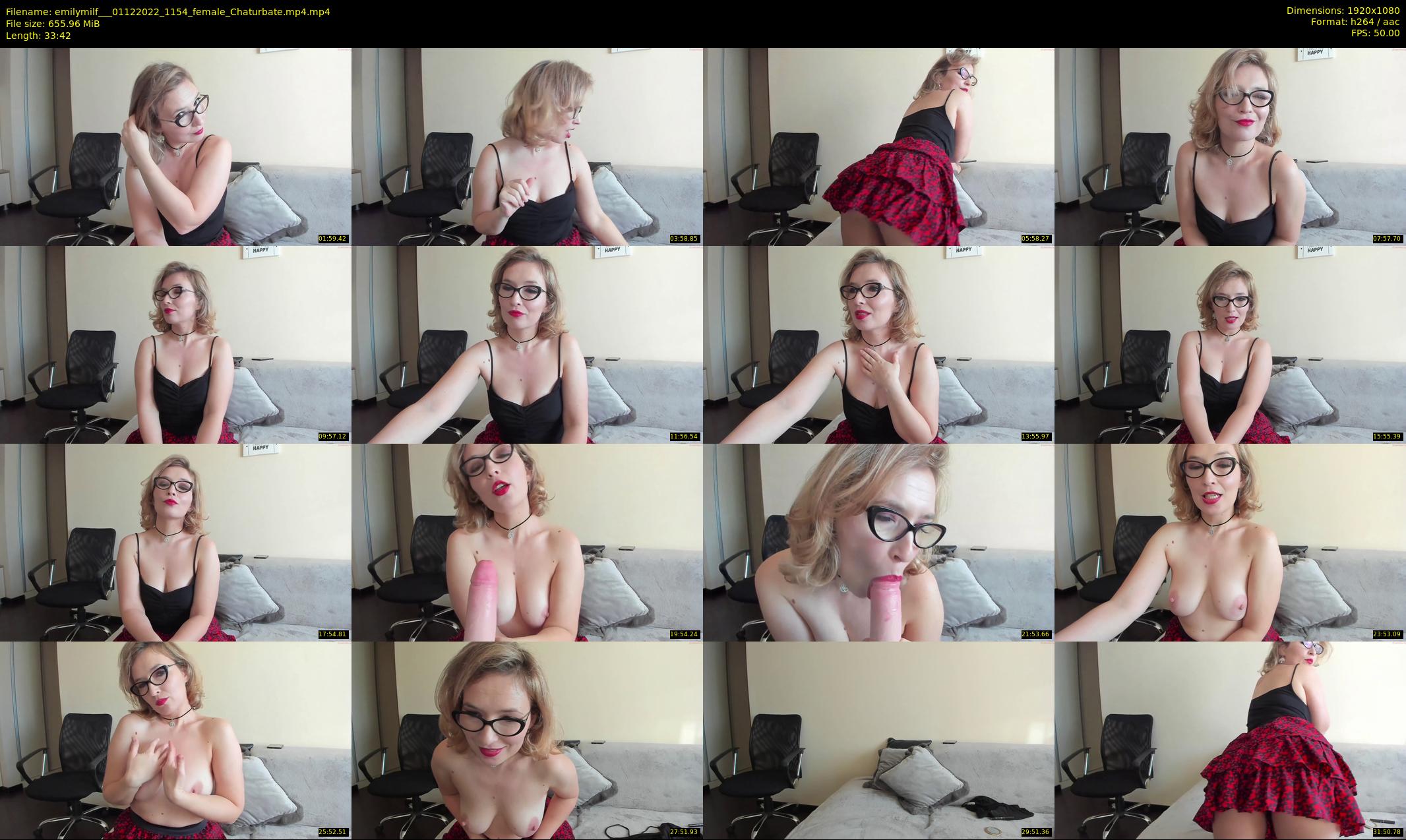 emilymilf__ — 34 minute Chaturbate female cam show recording, 1080p, Dec 1, 2022