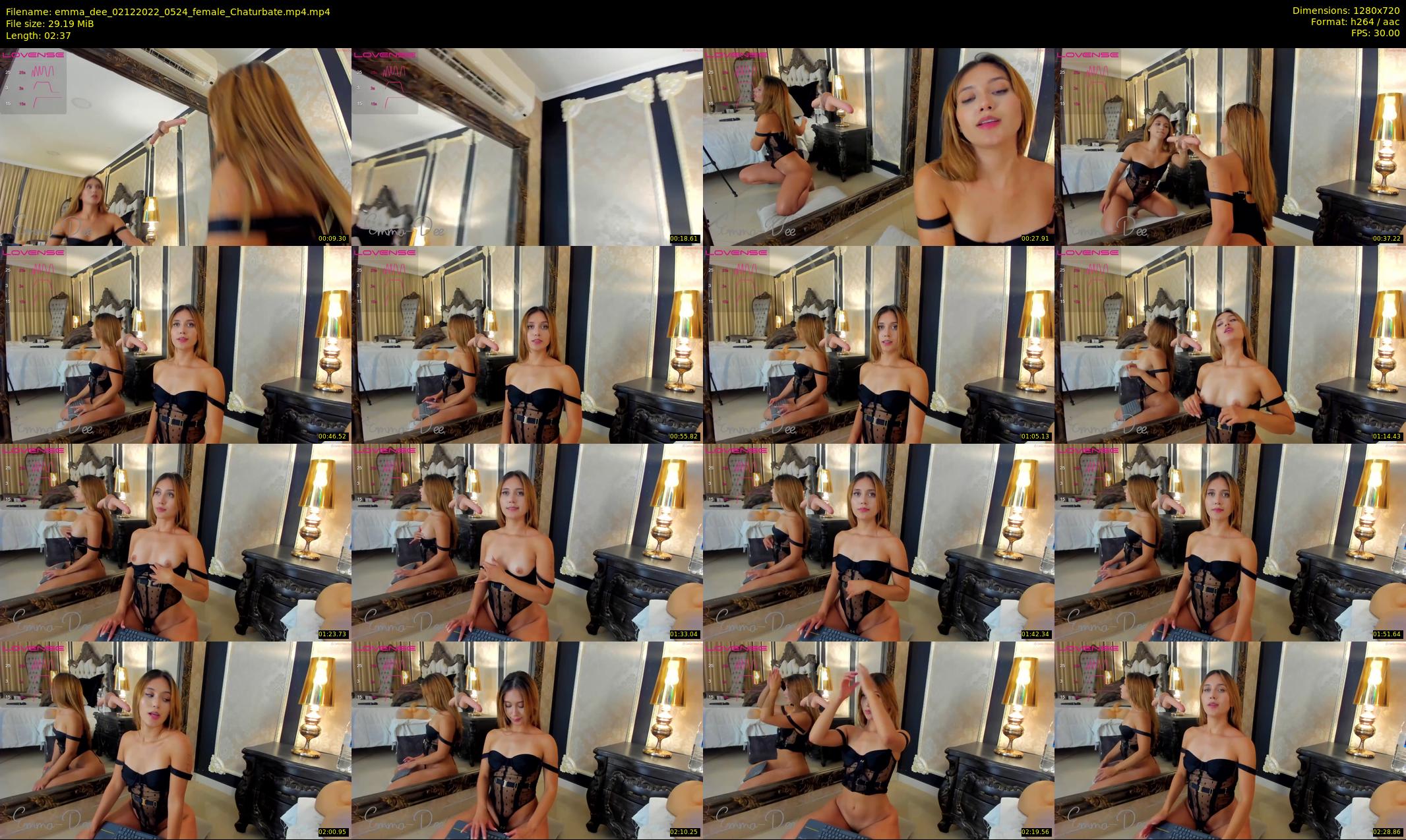 emma_dee — 3 minute Chaturbate female cam show recording, 720p, Dec 2, 2022