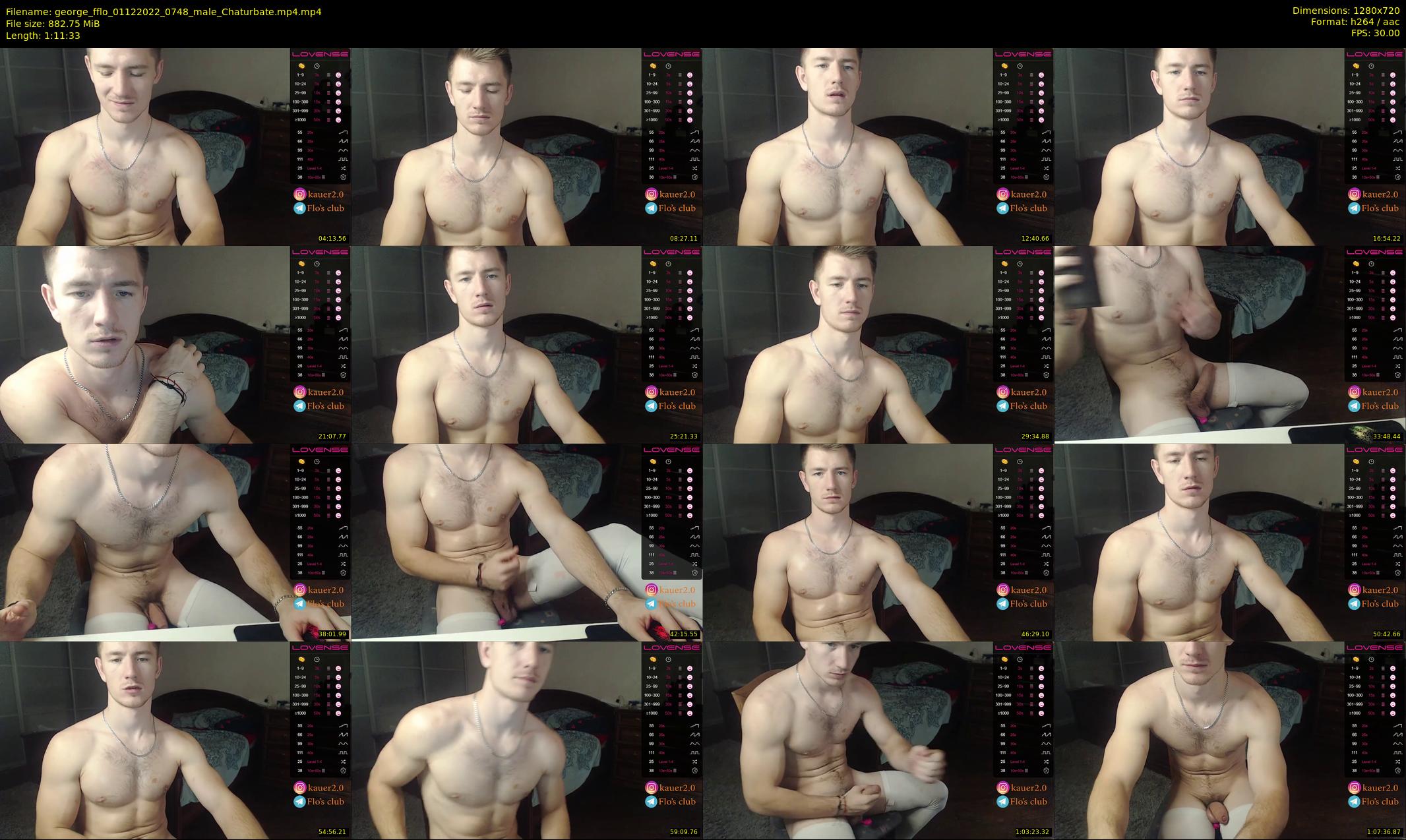 george_fflo — 72 minute Chaturbate male cam show recording, 720p, Dec 1, 2022