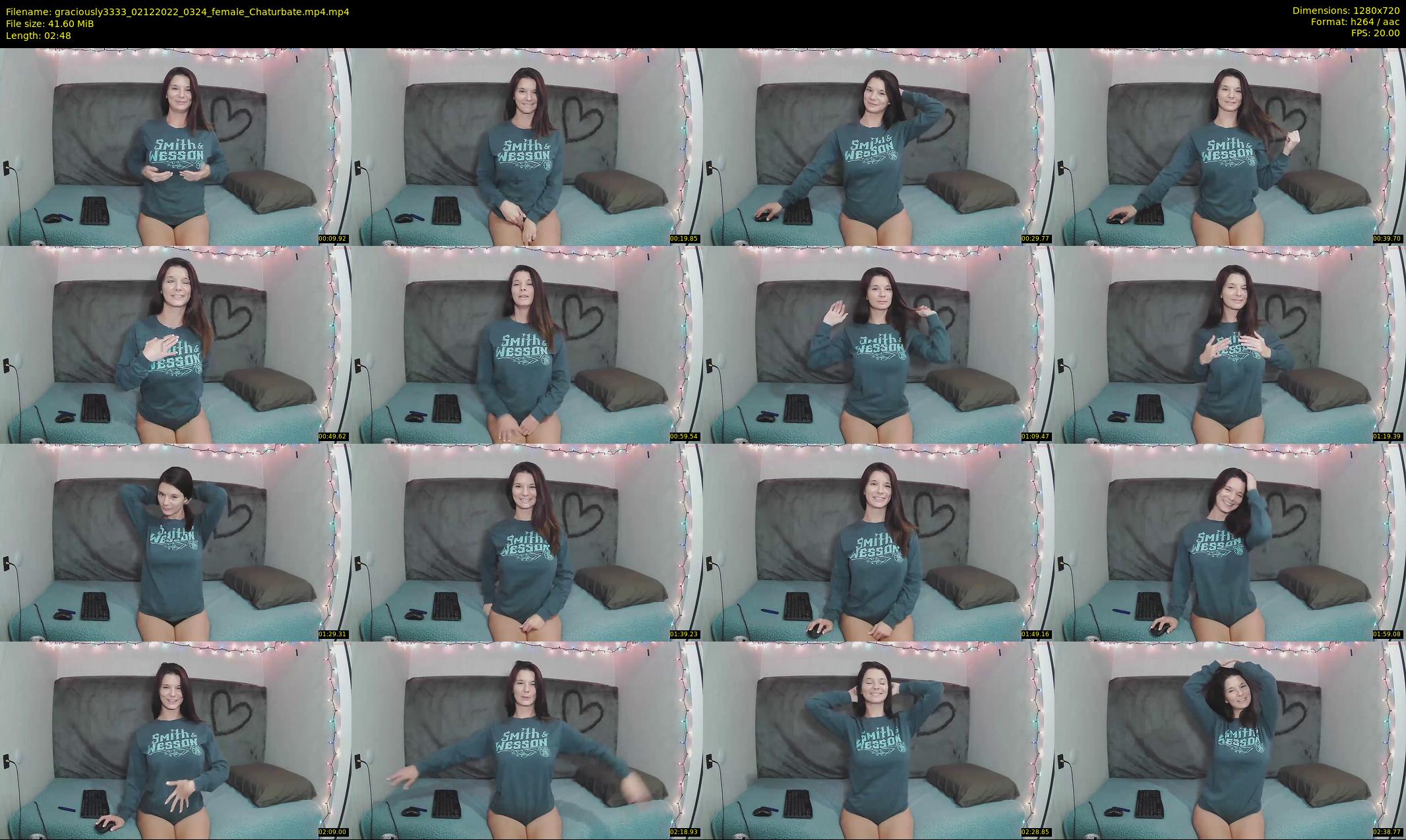graciously3333 — 3 minute Chaturbate female cam show recording, 720p, Dec 2, 2022