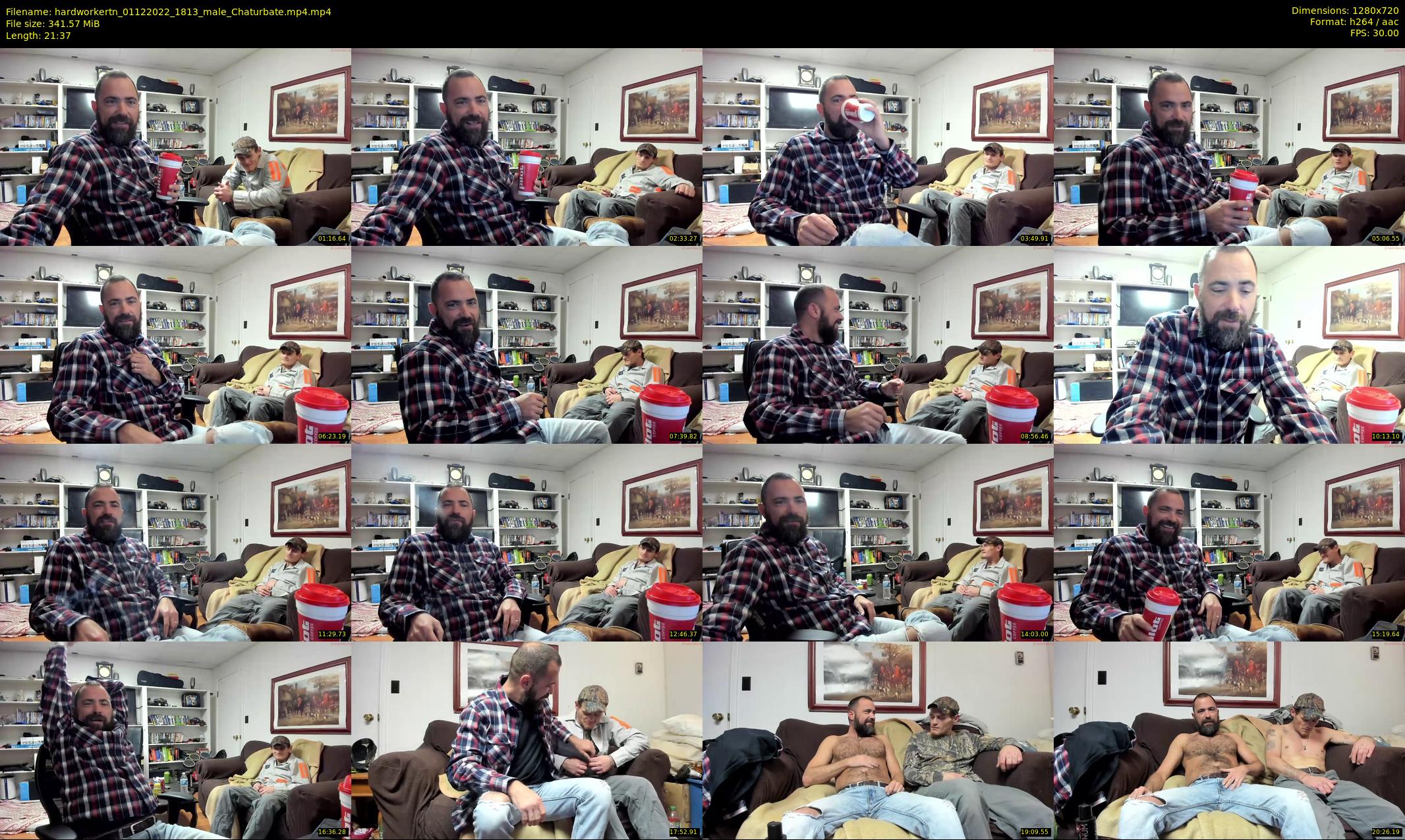 hardworkertn — 22 minute Chaturbate male cam show recording, 720p, Dec 1, 2022