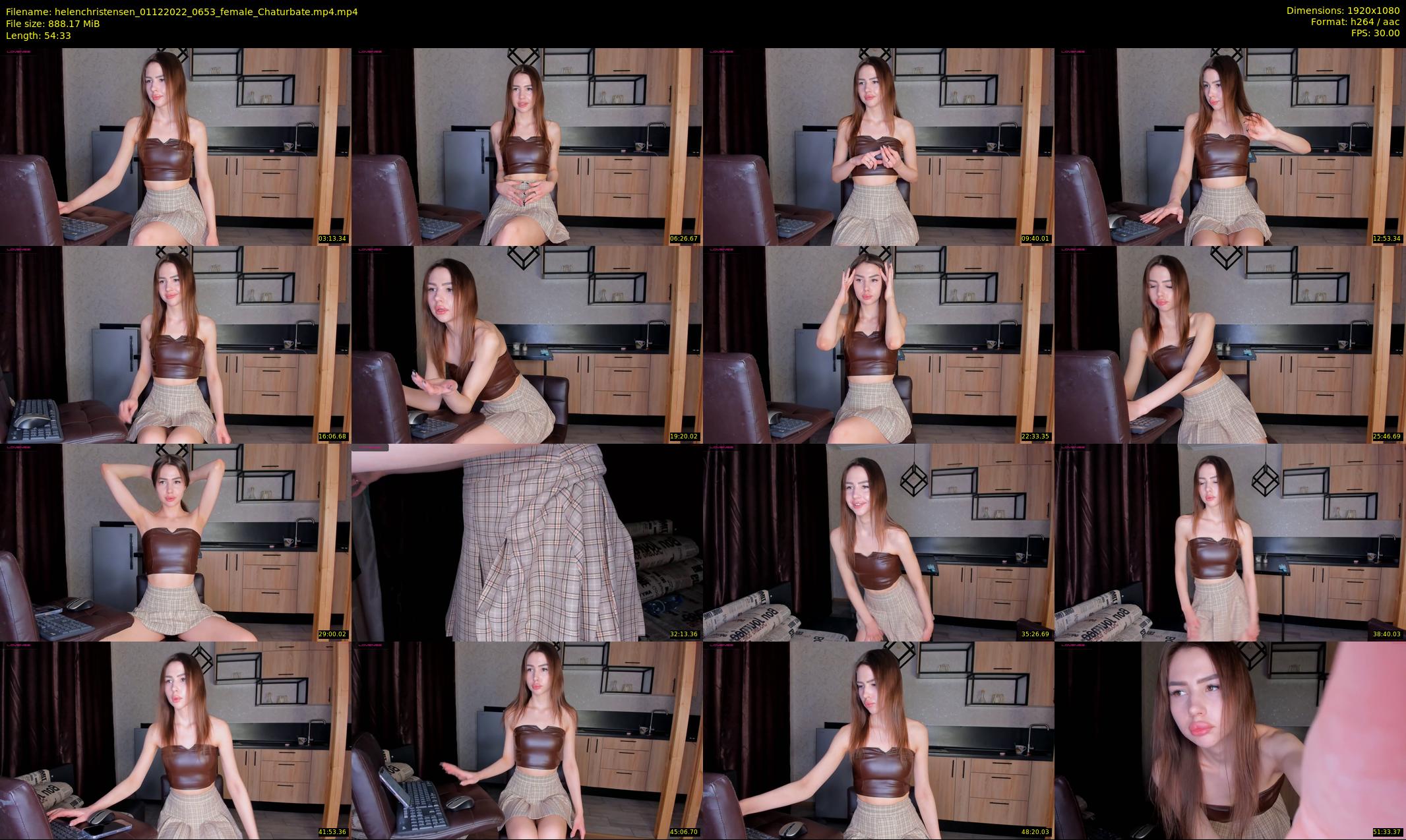 helenchristensen — 55 minute Chaturbate female cam show recording, 1080p, Dec 1, 2022