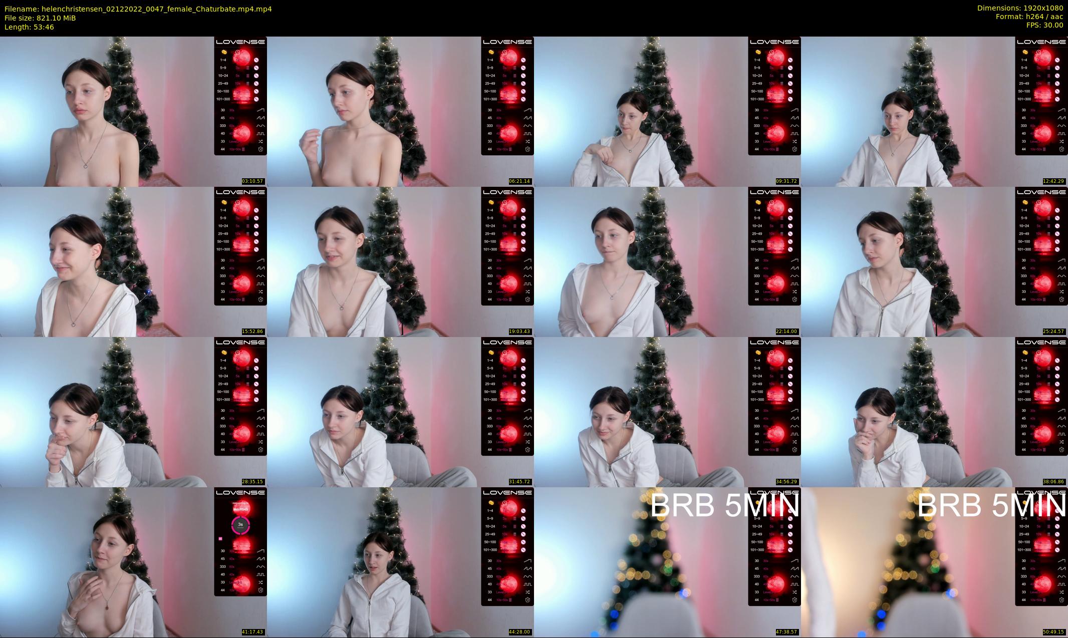 helenchristensen — 54 minute Chaturbate female cam show recording, 1080p, Dec 2, 2022