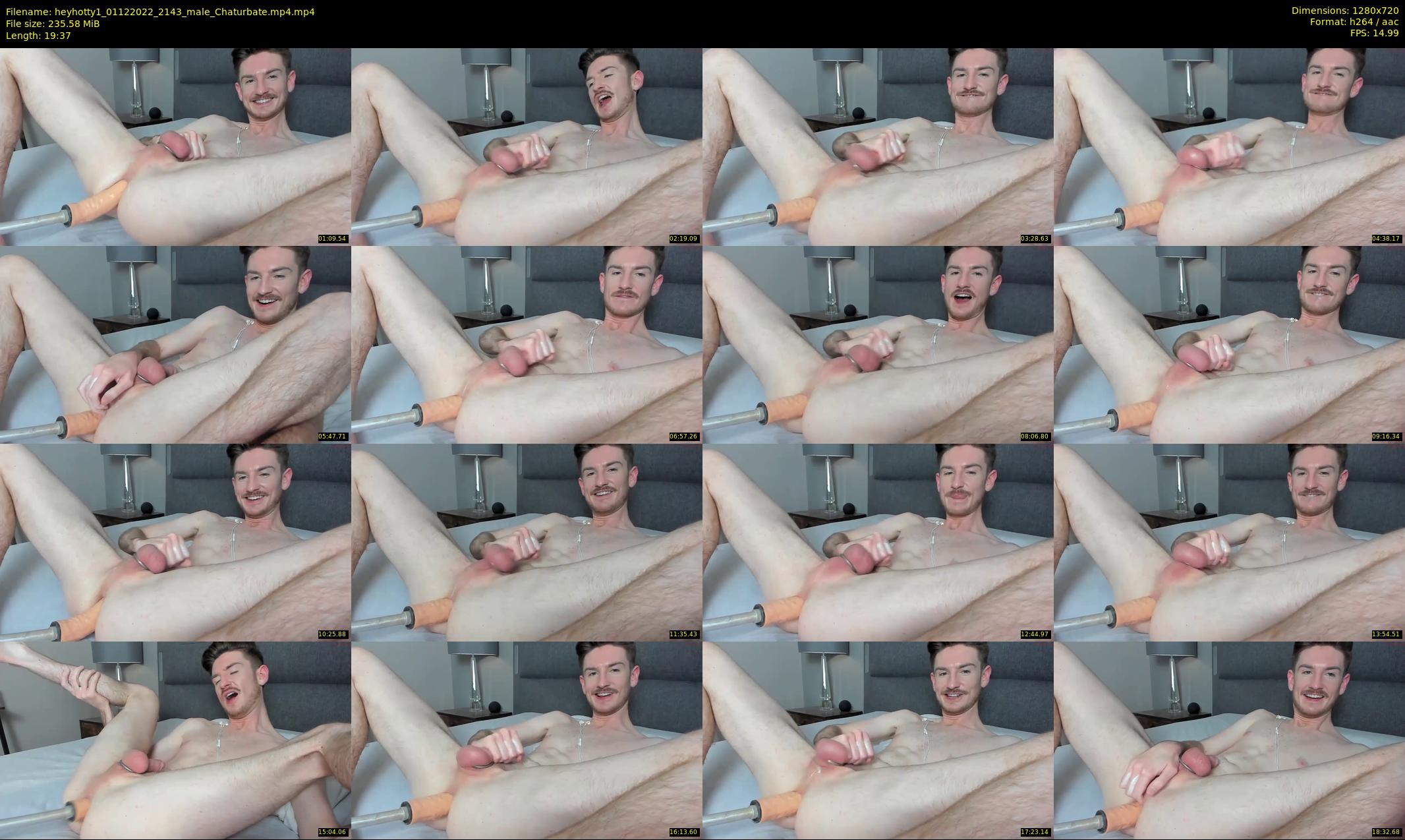 heyhotty1 — 20 minute Chaturbate male cam show recording, 720p, Dec 1, 2022