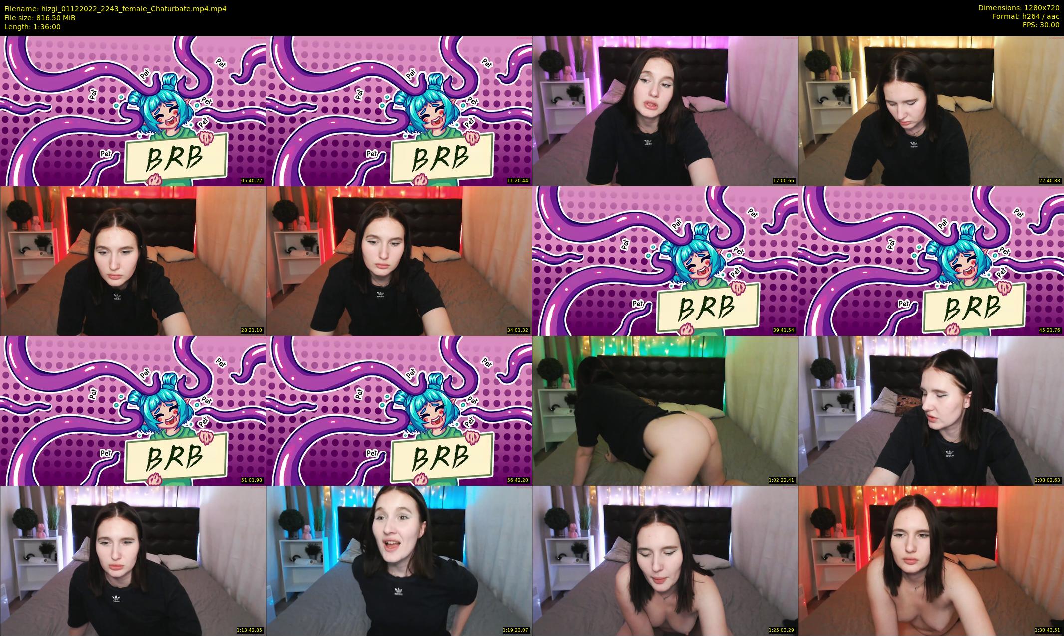 hizgi — 96 minute Chaturbate couple cam show recording, 720p, Dec 1, 2022