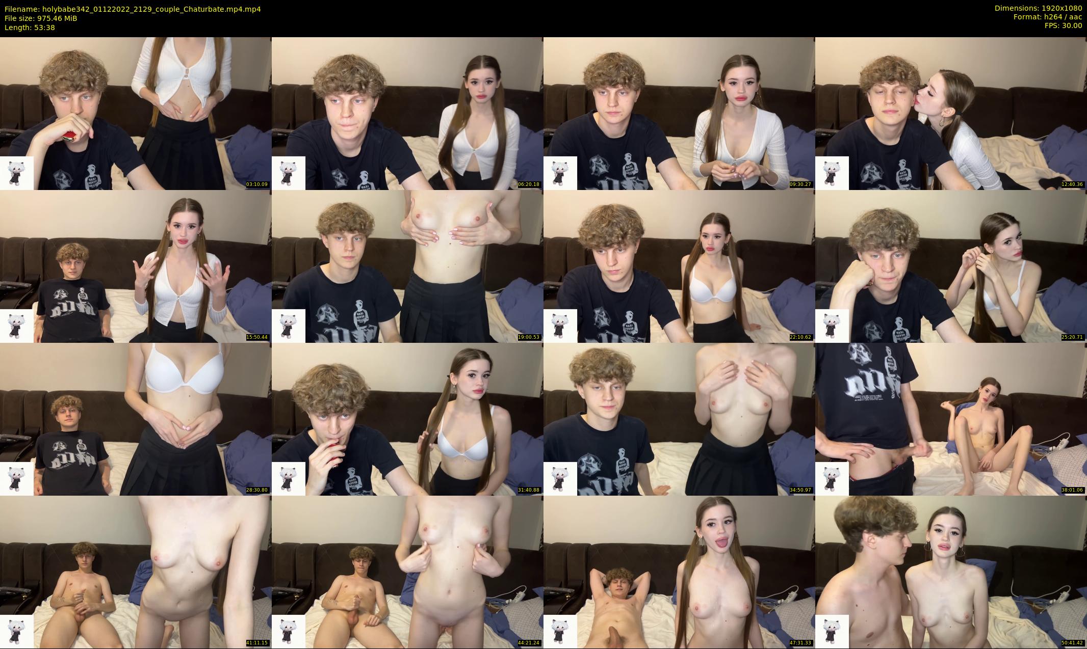 holybabe342 — 54 minute Chaturbate couple cam show recording, 1080p, Dec 1, 2022