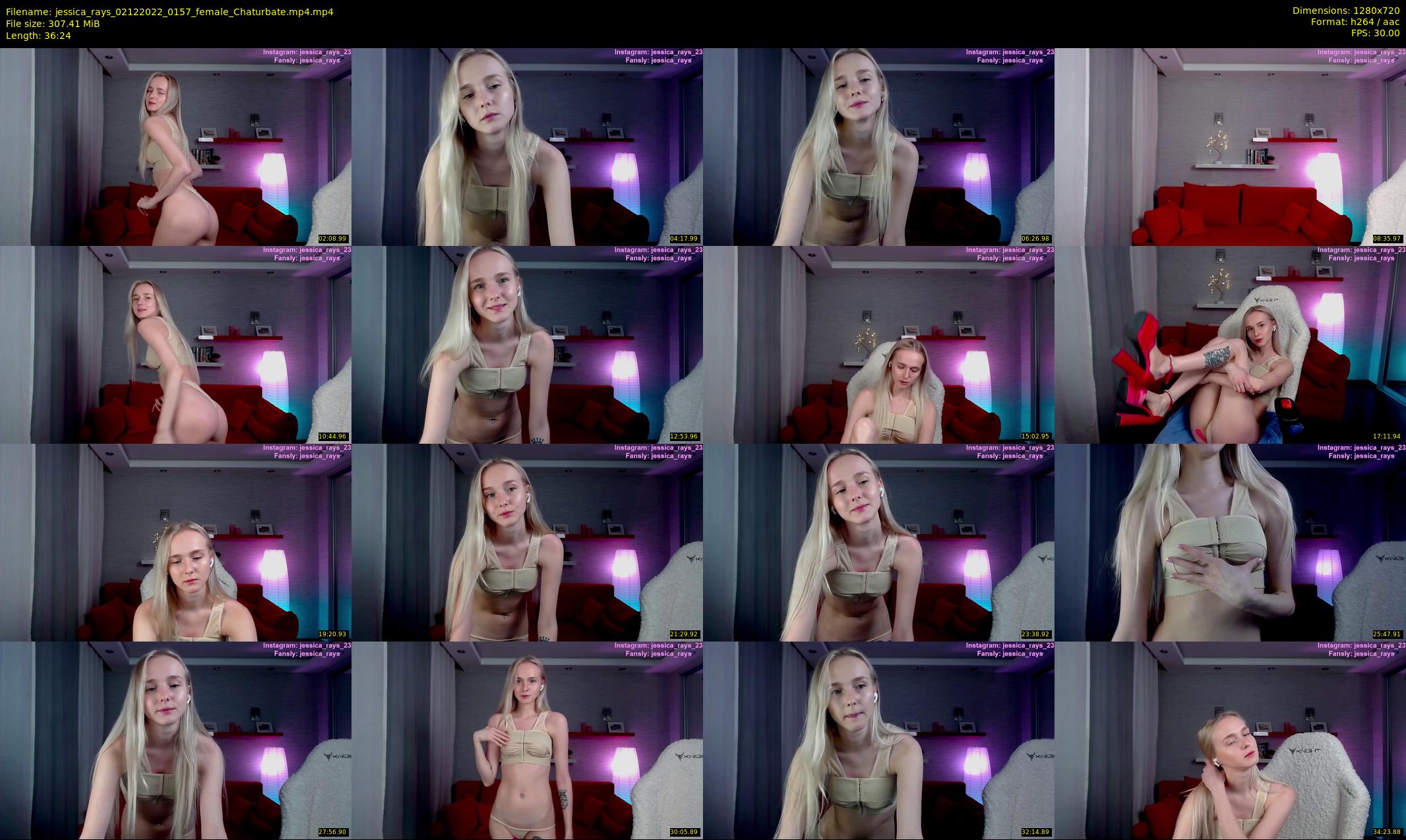jessica_rays — 37 minute Chaturbate couple cam show recording, 720p, Dec 2, 2022