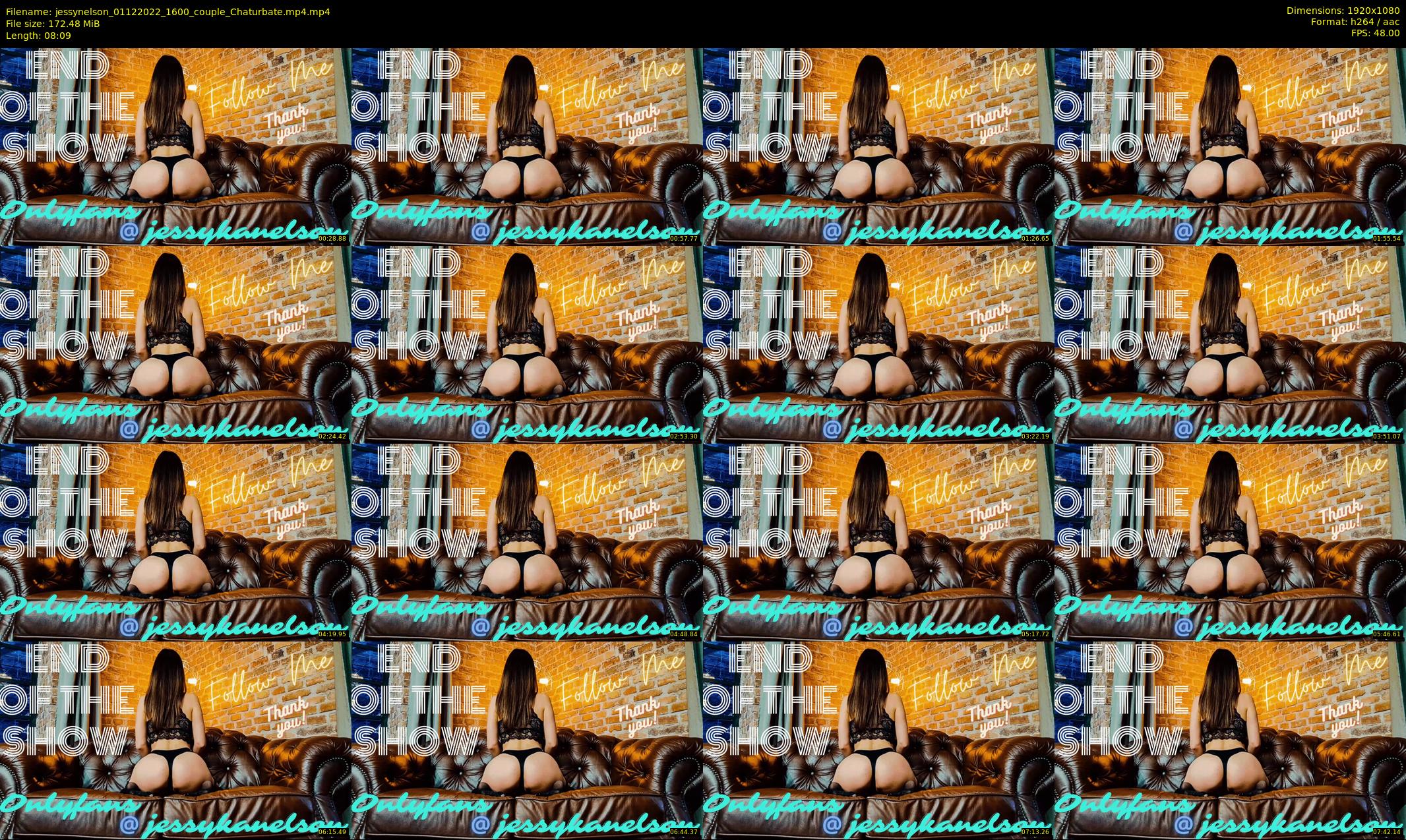 jessynelson — 9 minute Chaturbate female cam show recording, 1080p, Dec 1, 2022