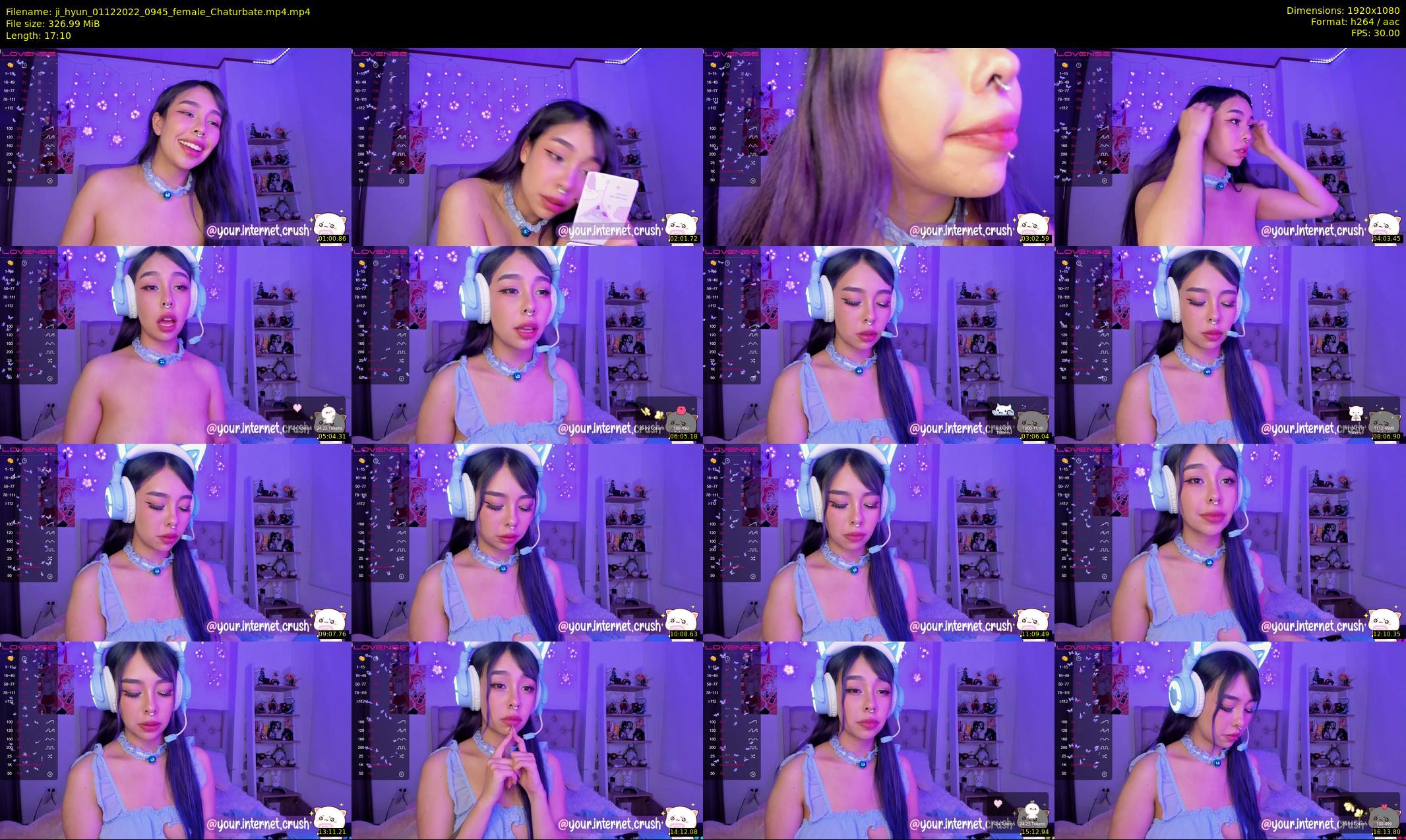 ji_hyun — 18 minute Chaturbate female cam show recording, 1080p, Dec 1, 2022