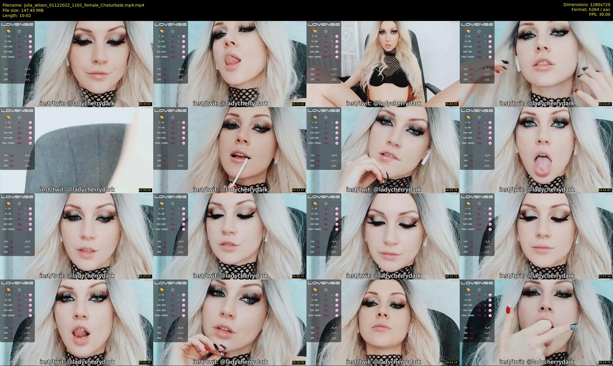 julia_wilson — 11 minute Chaturbate female cam show recording, 720p, Dec 1, 2022