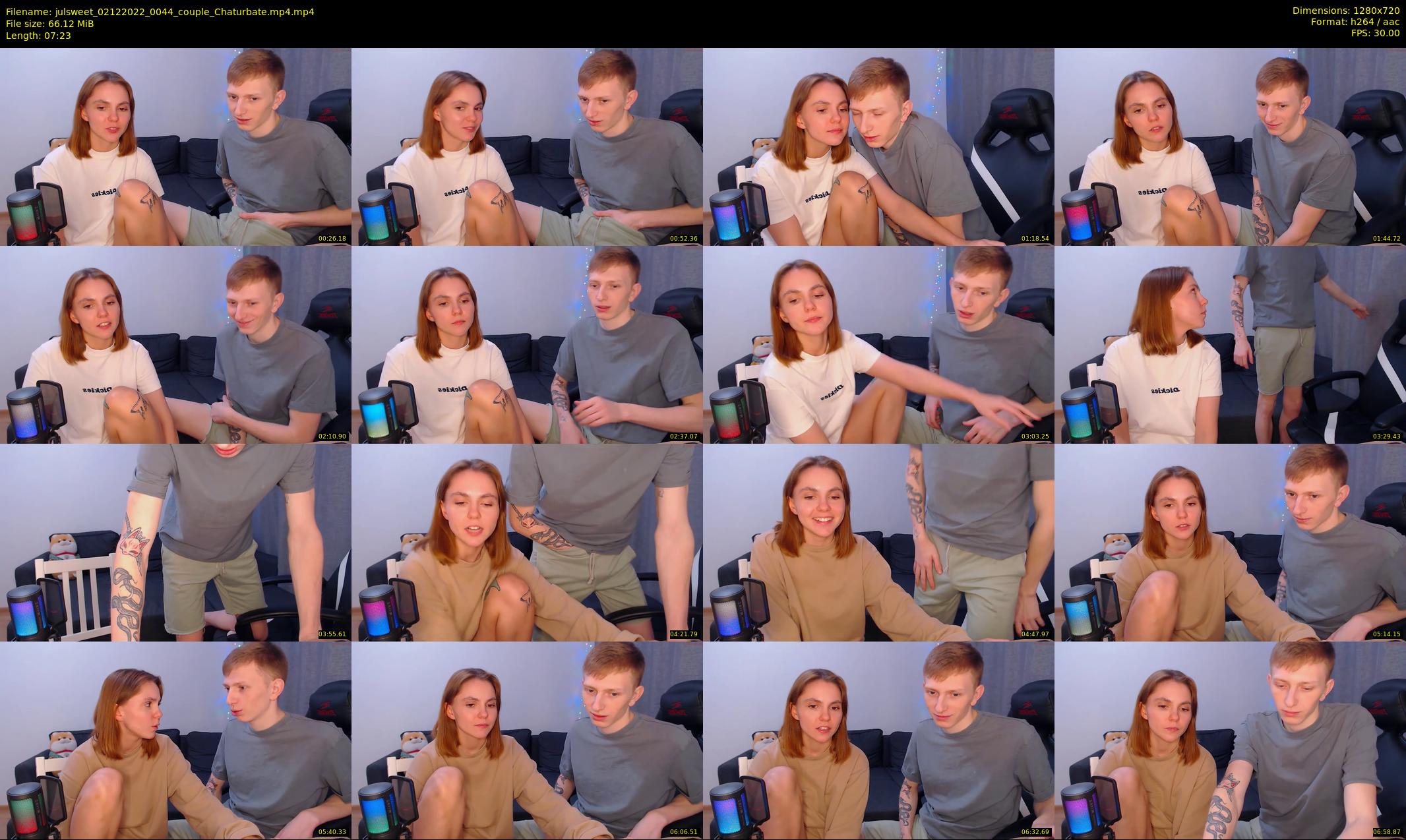 julsweet — 8 minute Chaturbate male cam show recording, 720p, Dec 2, 2022