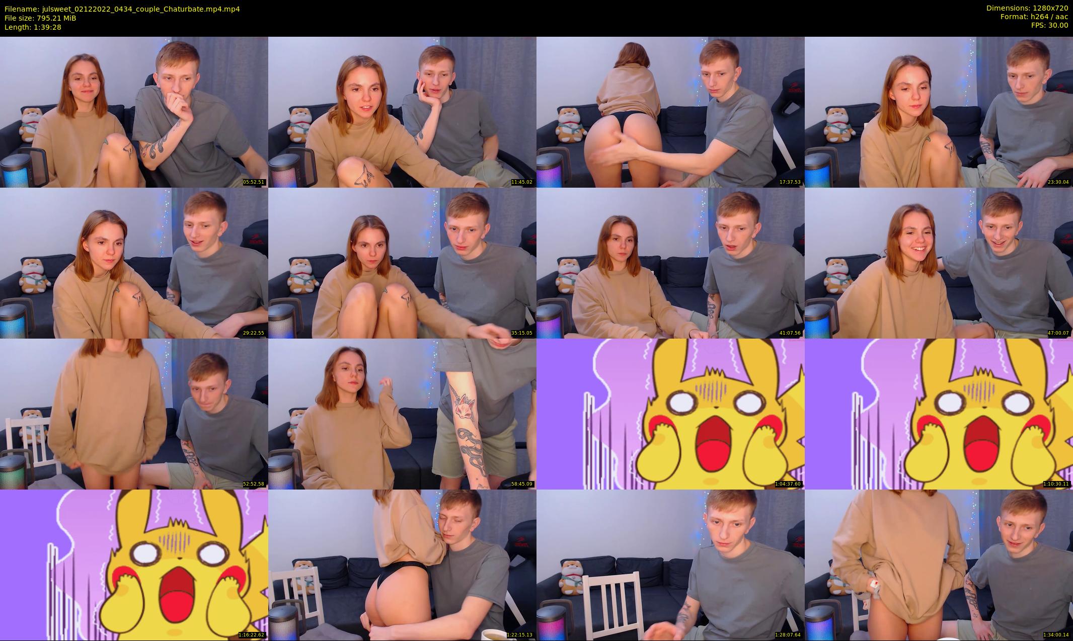julsweet — 100 minute Chaturbate male cam show recording, 720p, Dec 2, 2022