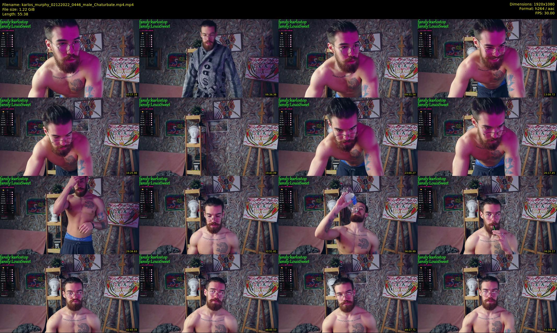 karlos_murphy — 56 minute Chaturbate male cam show recording, 1080p, Dec 2, 2022