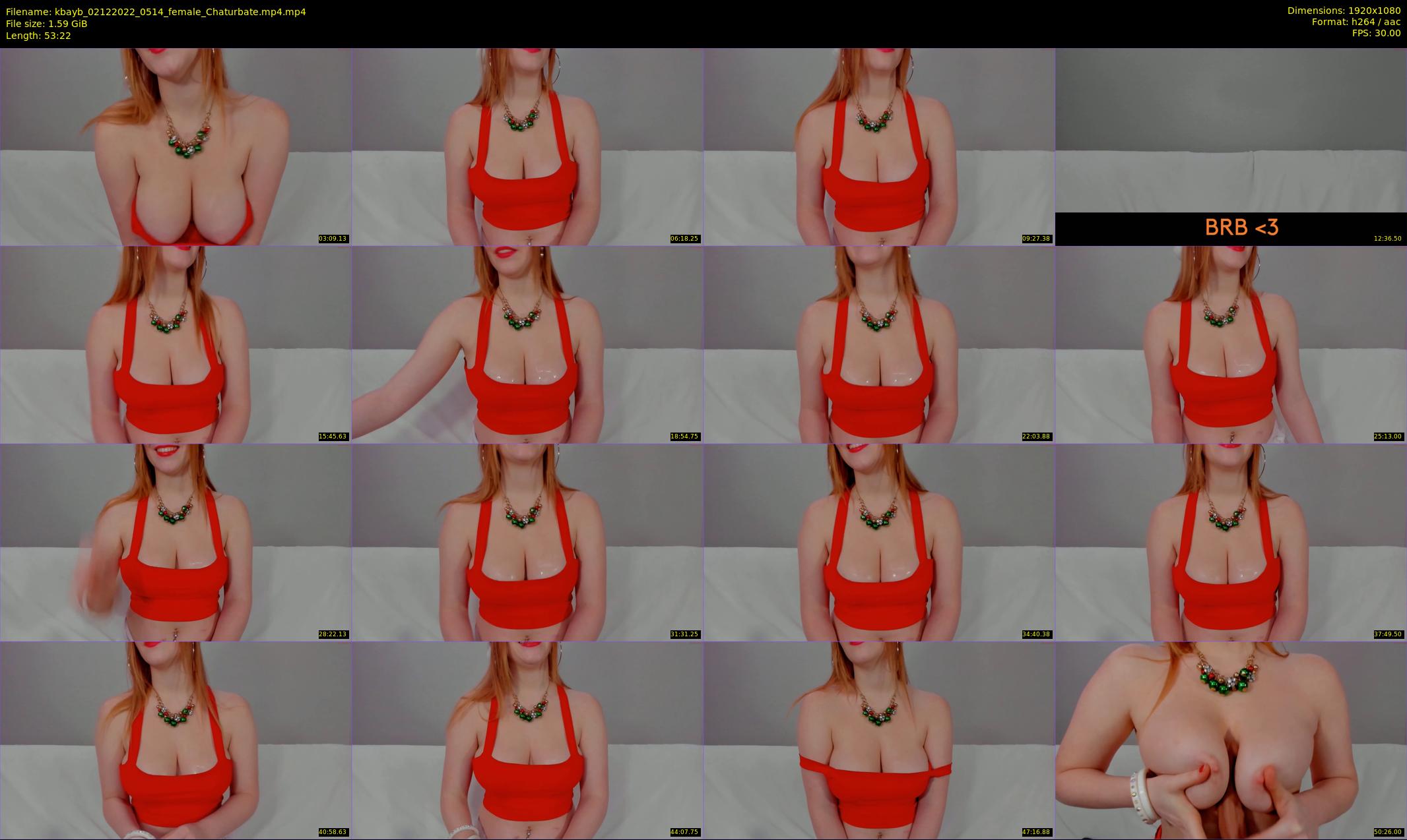 kbayb — 54 minute Chaturbate female cam show recording, 1080p, Dec 2, 2022