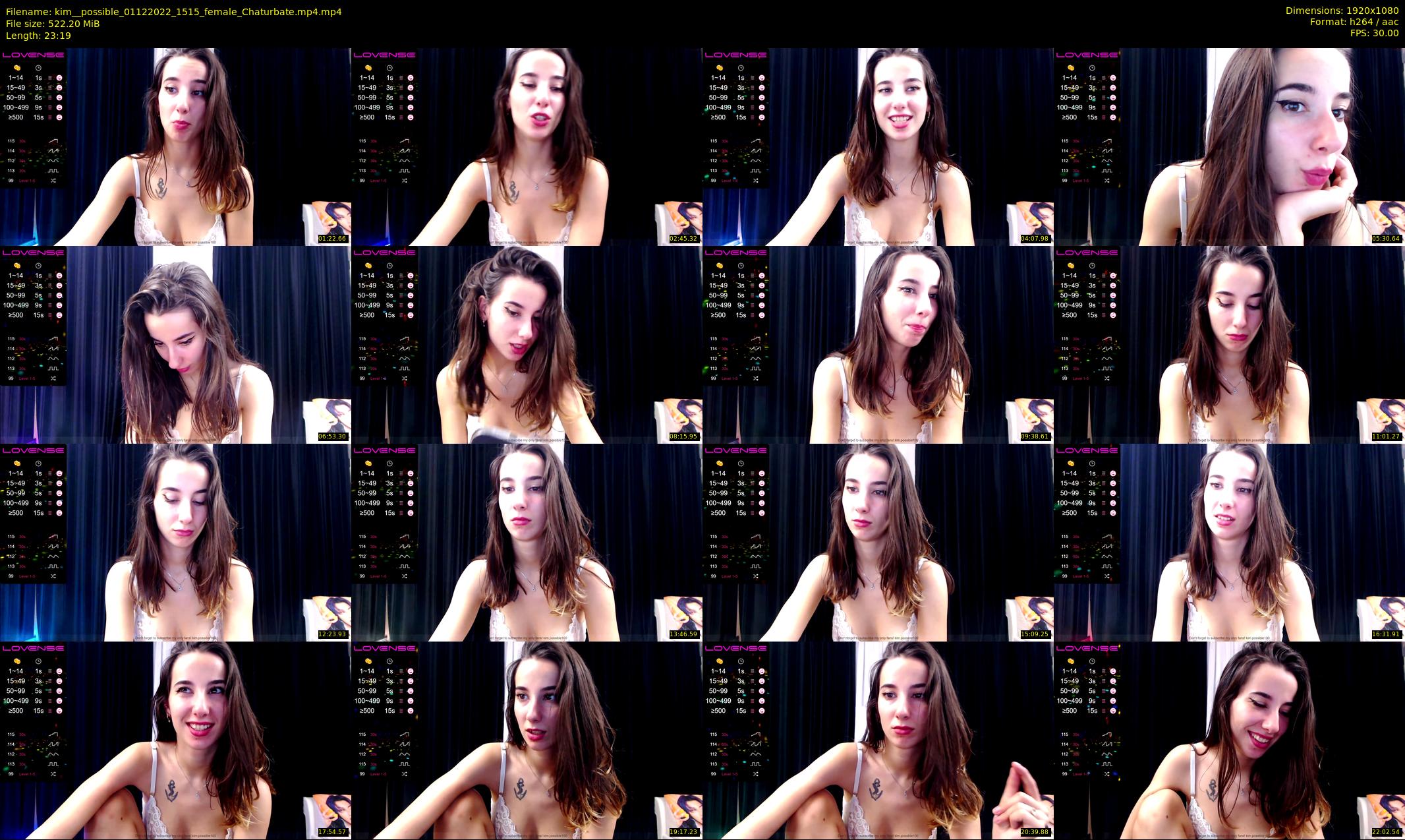 kim__possible — 24 minute Chaturbate female cam show recording, 1080p, Dec 1, 2022