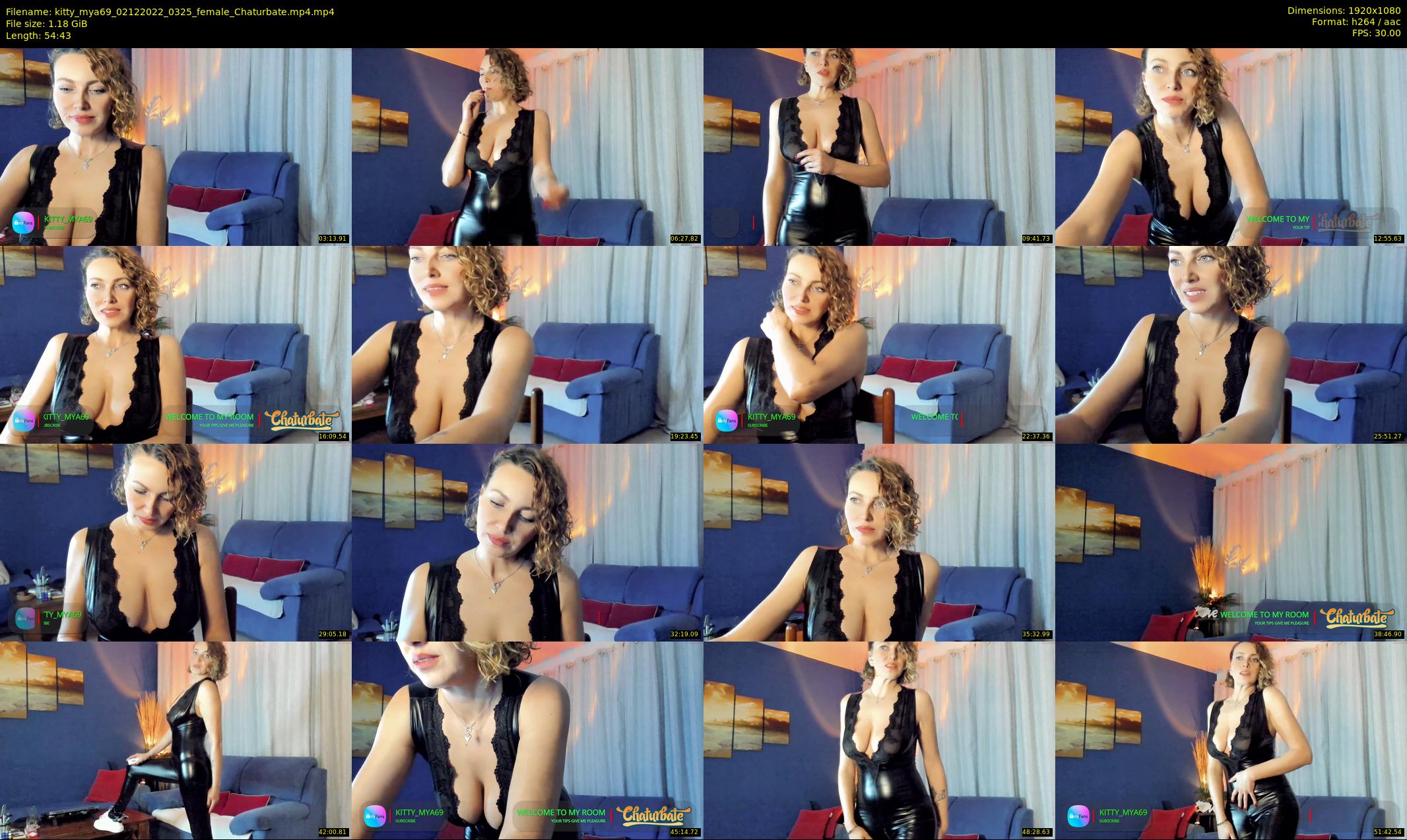 kitty_mya69 — 55 minute Chaturbate female cam show recording, 1080p, Dec 2, 2022