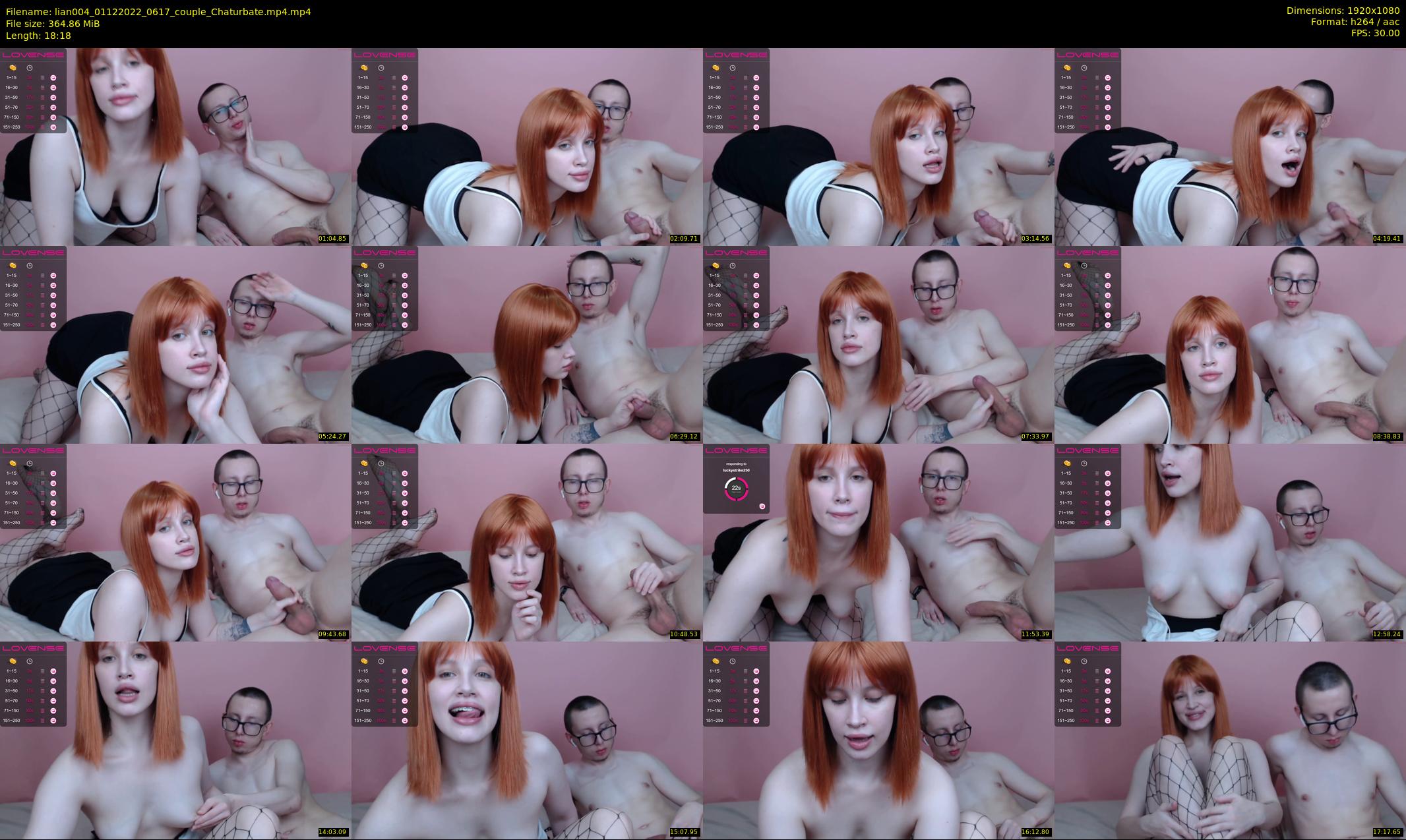 lian004 — 19 minute Chaturbate female cam show recording, 1080p, Dec 1, 2022