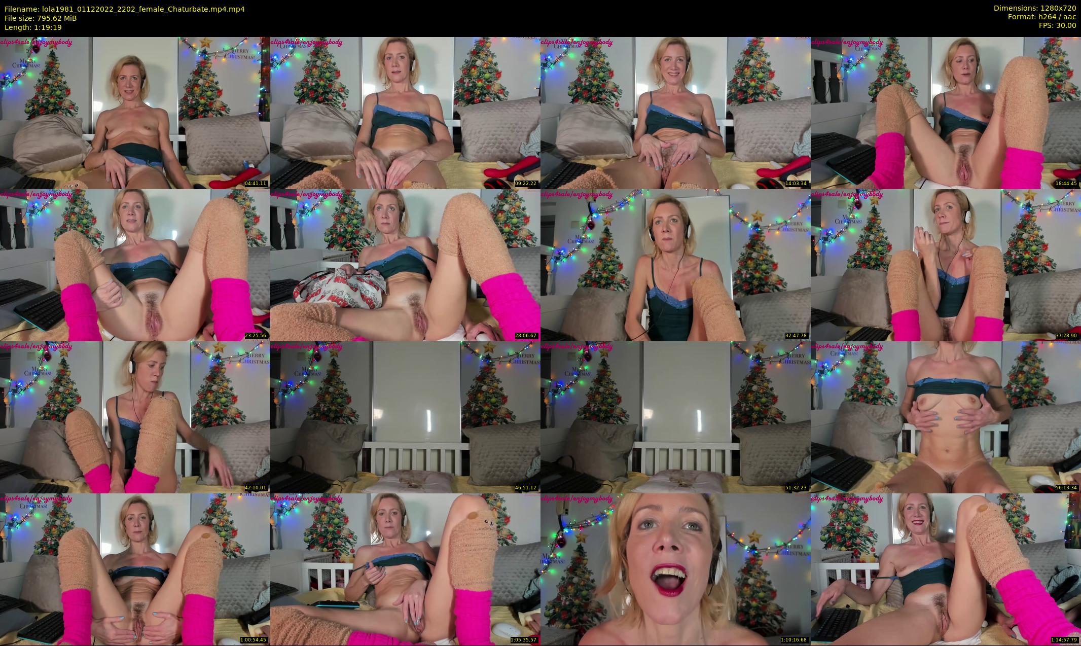 lola1981 — 80 minute Chaturbate female cam show recording, 720p, Dec 1, 2022