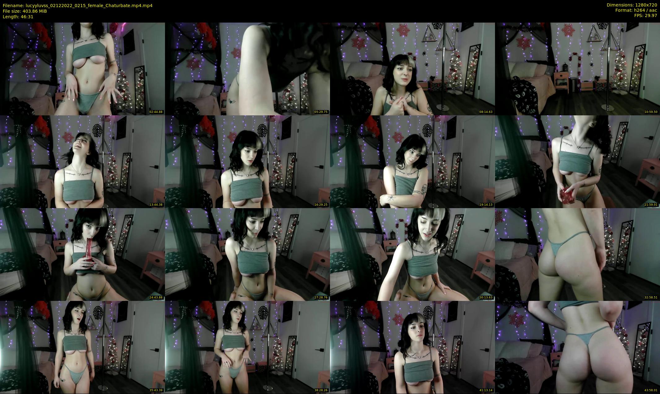 lucyyluvss — 47 minute Chaturbate female cam show recording, 720p, Dec 2, 2022