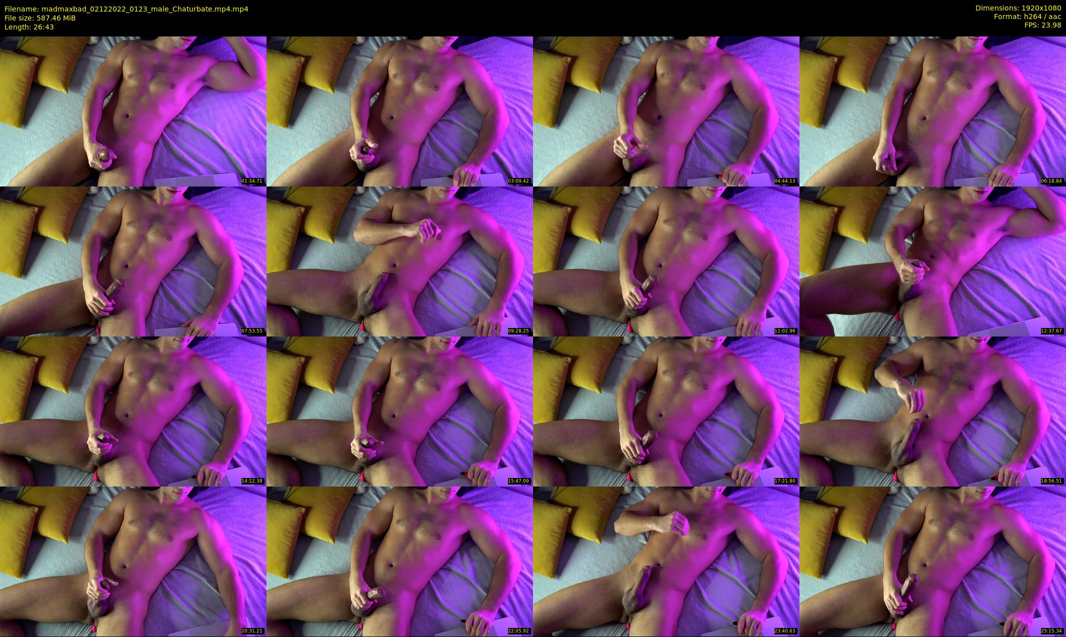 madmaxbad — 27 minute Chaturbate male cam show recording, 1080p, Dec 2, 2022