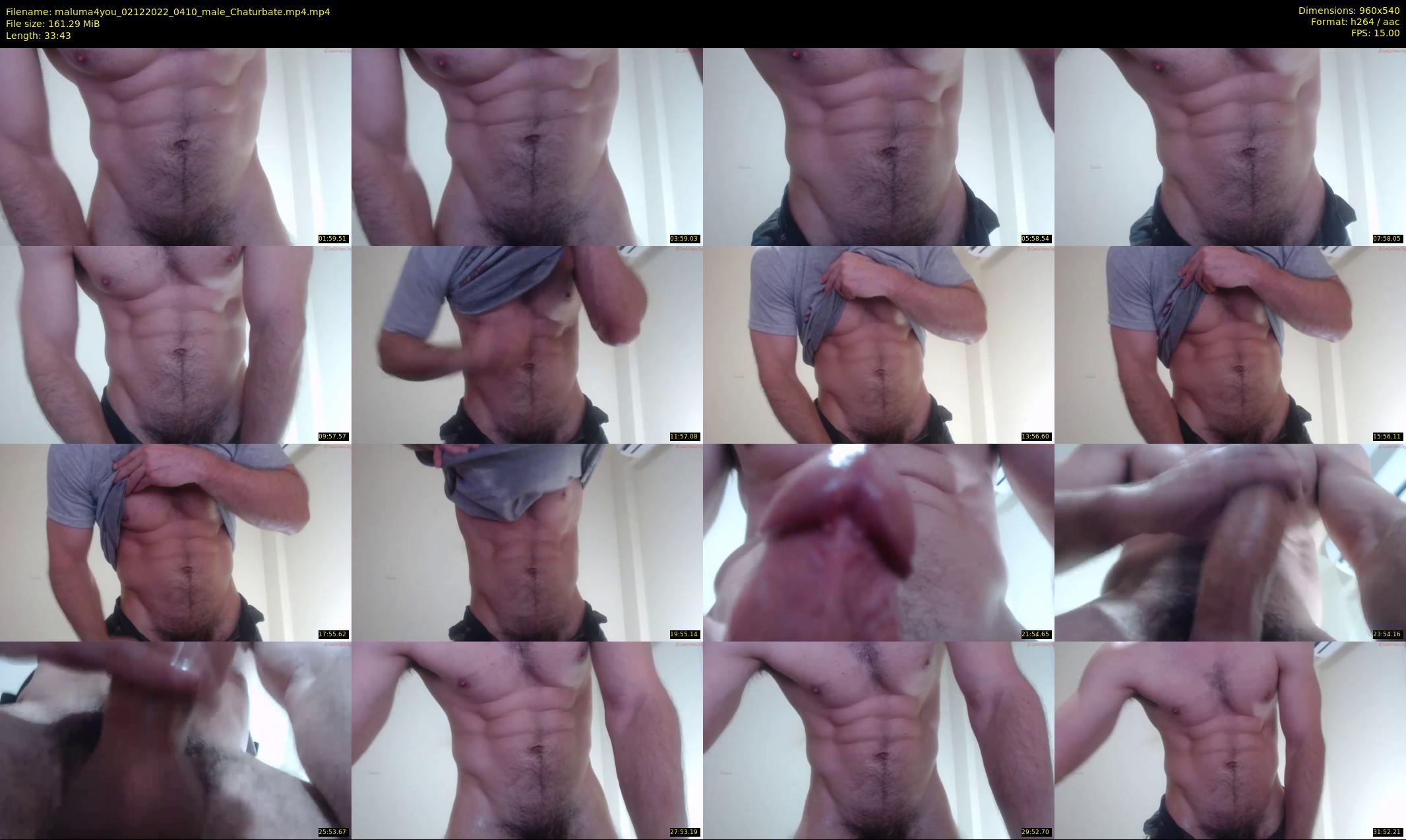 maluma4you — 34 minute Chaturbate male cam show recording, 480p, Dec 2, 2022