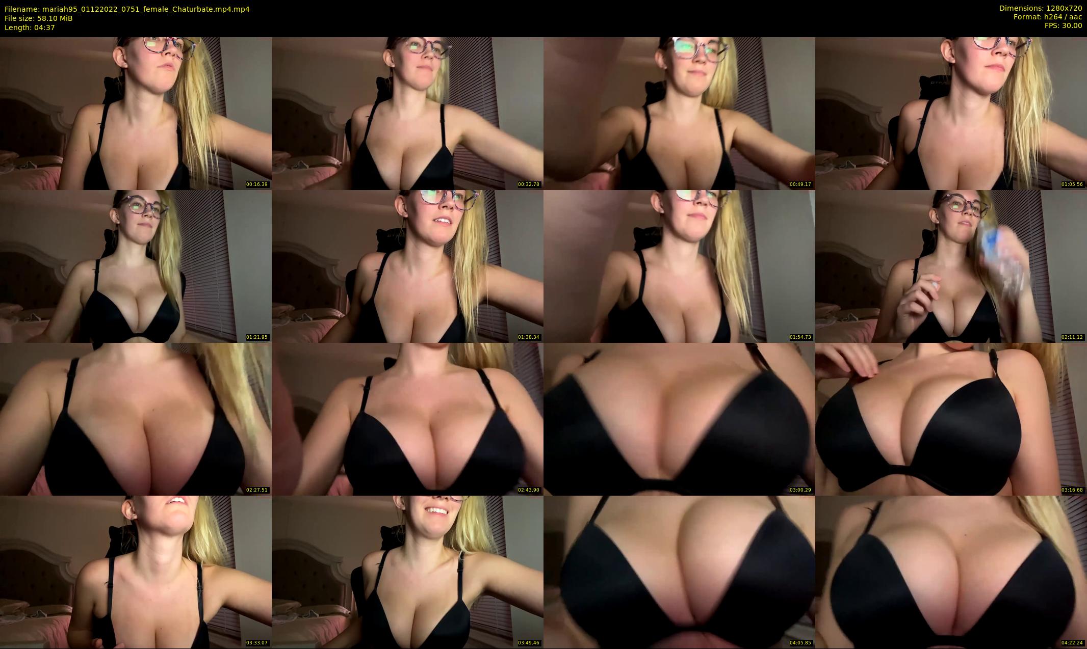 mariah95 — 5 minute Chaturbate female cam show recording, 720p, Dec 1, 2022
