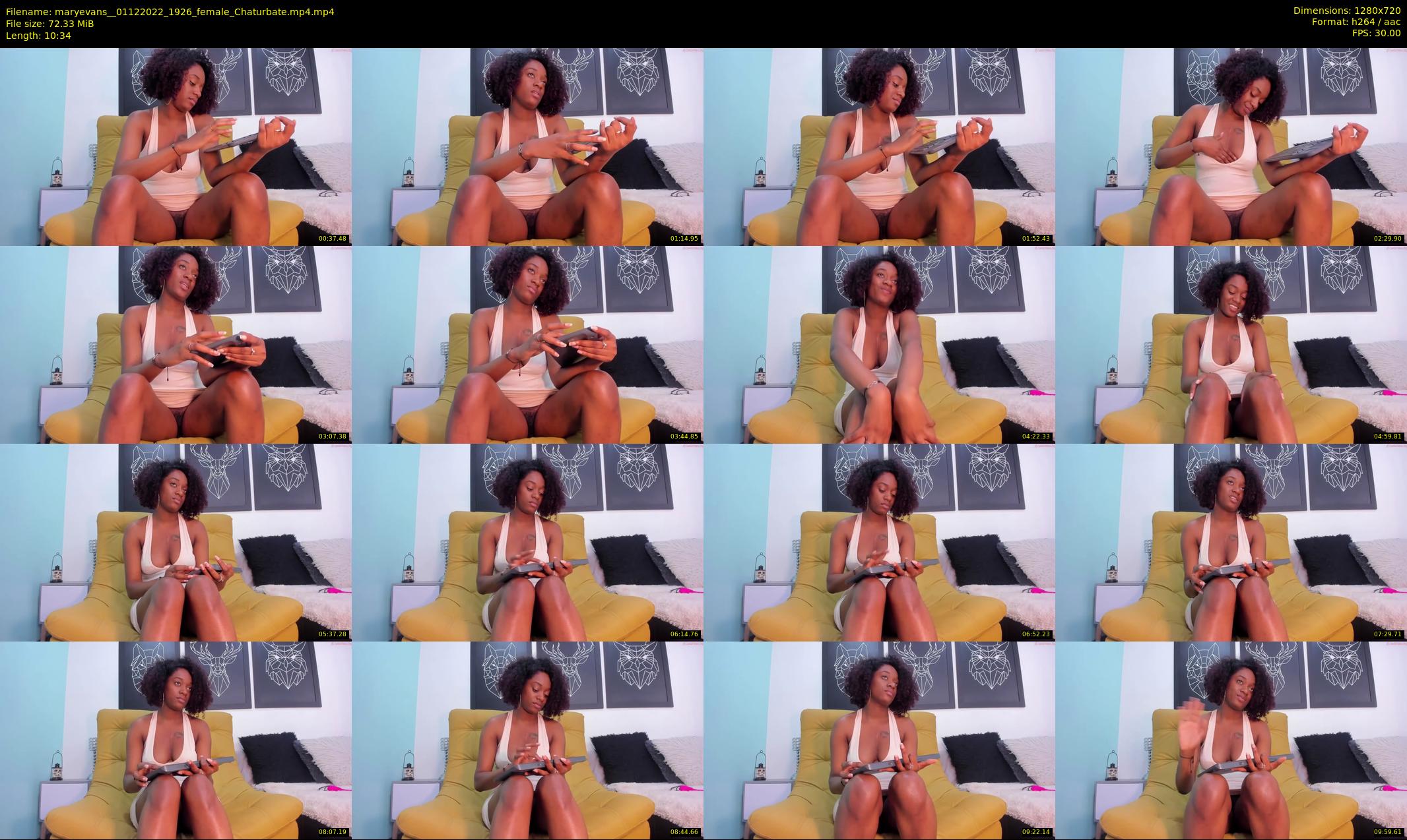 maryevans_ — 11 minute Chaturbate female cam show recording, 720p, Dec 1, 2022
