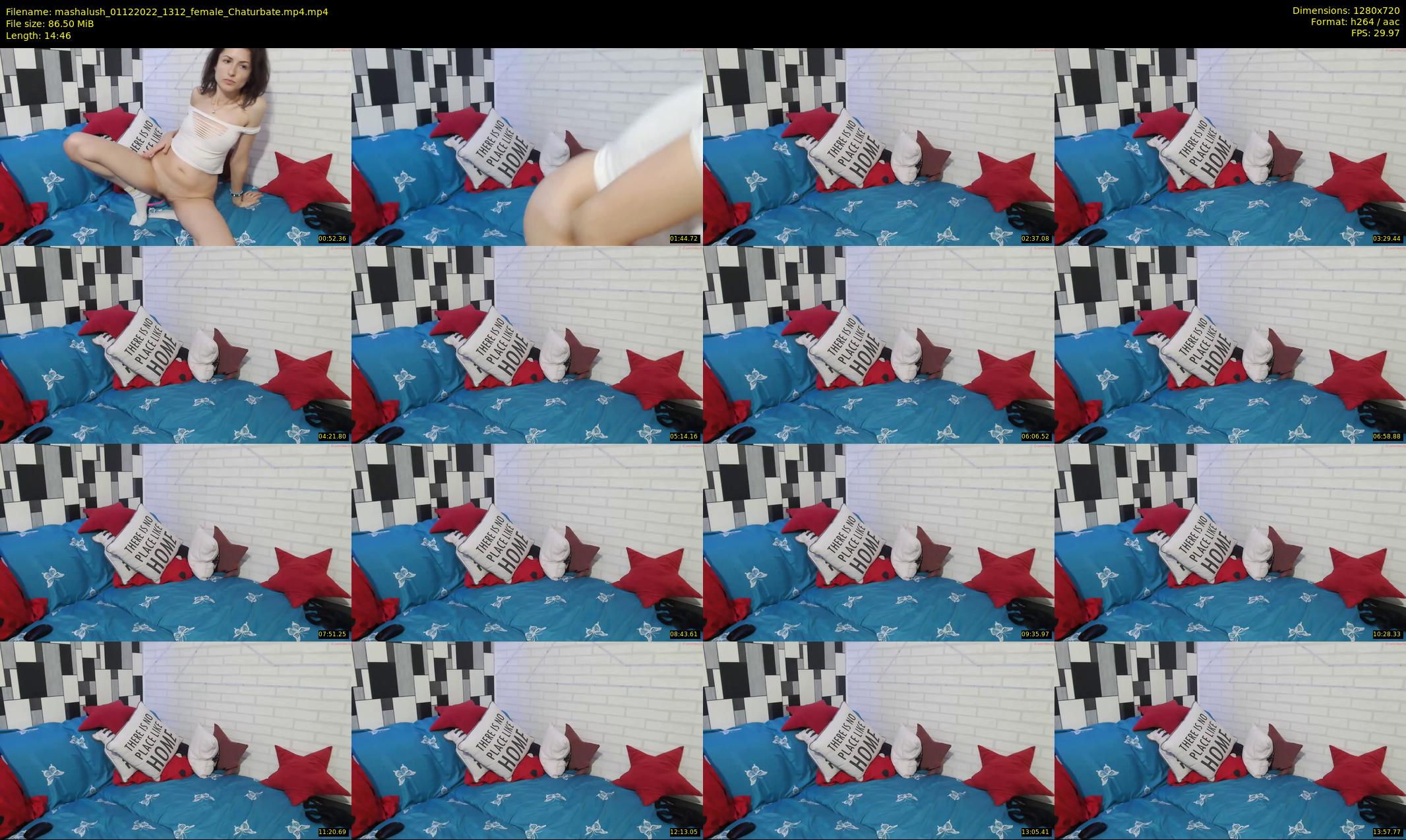 mashalush — 15 minute Chaturbate female cam show recording, 720p, Dec 1, 2022