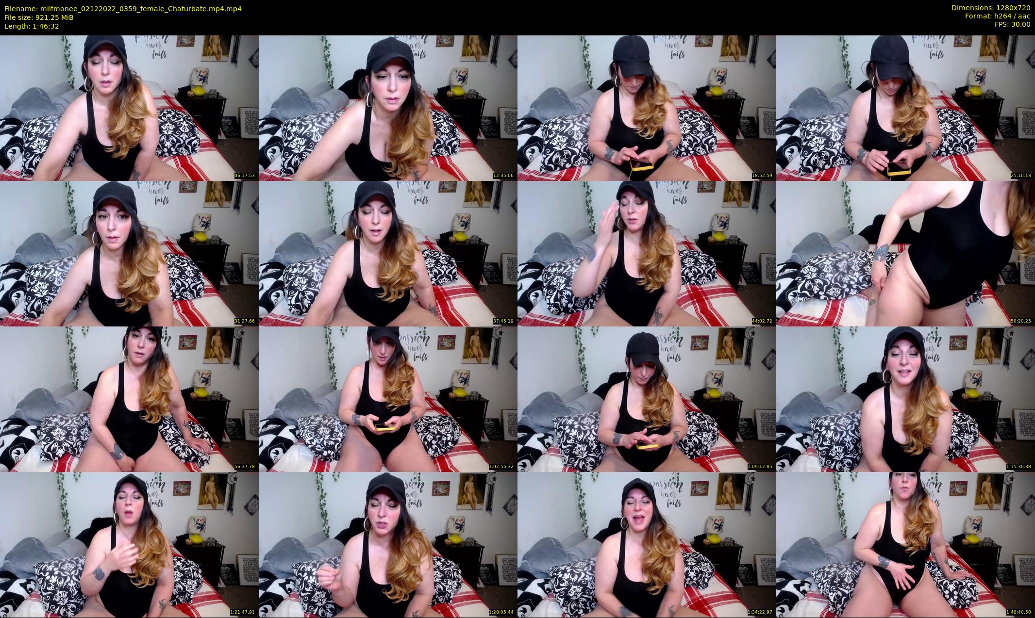 milfmonee — 107 minute Chaturbate female cam show recording, 720p, Dec 2, 2022