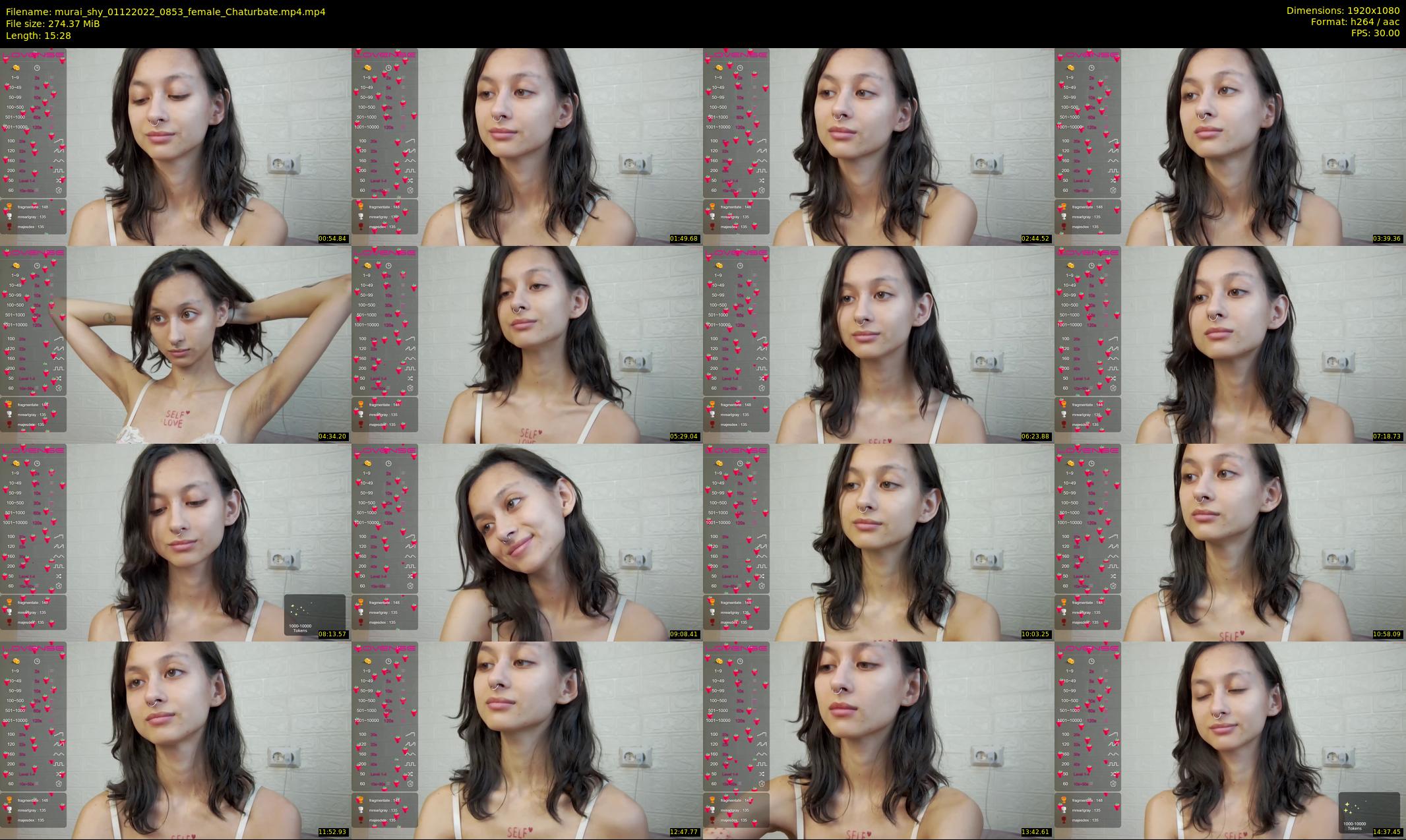 murai_shy — 16 minute Chaturbate female cam show recording, 1080p, Dec 1, 2022